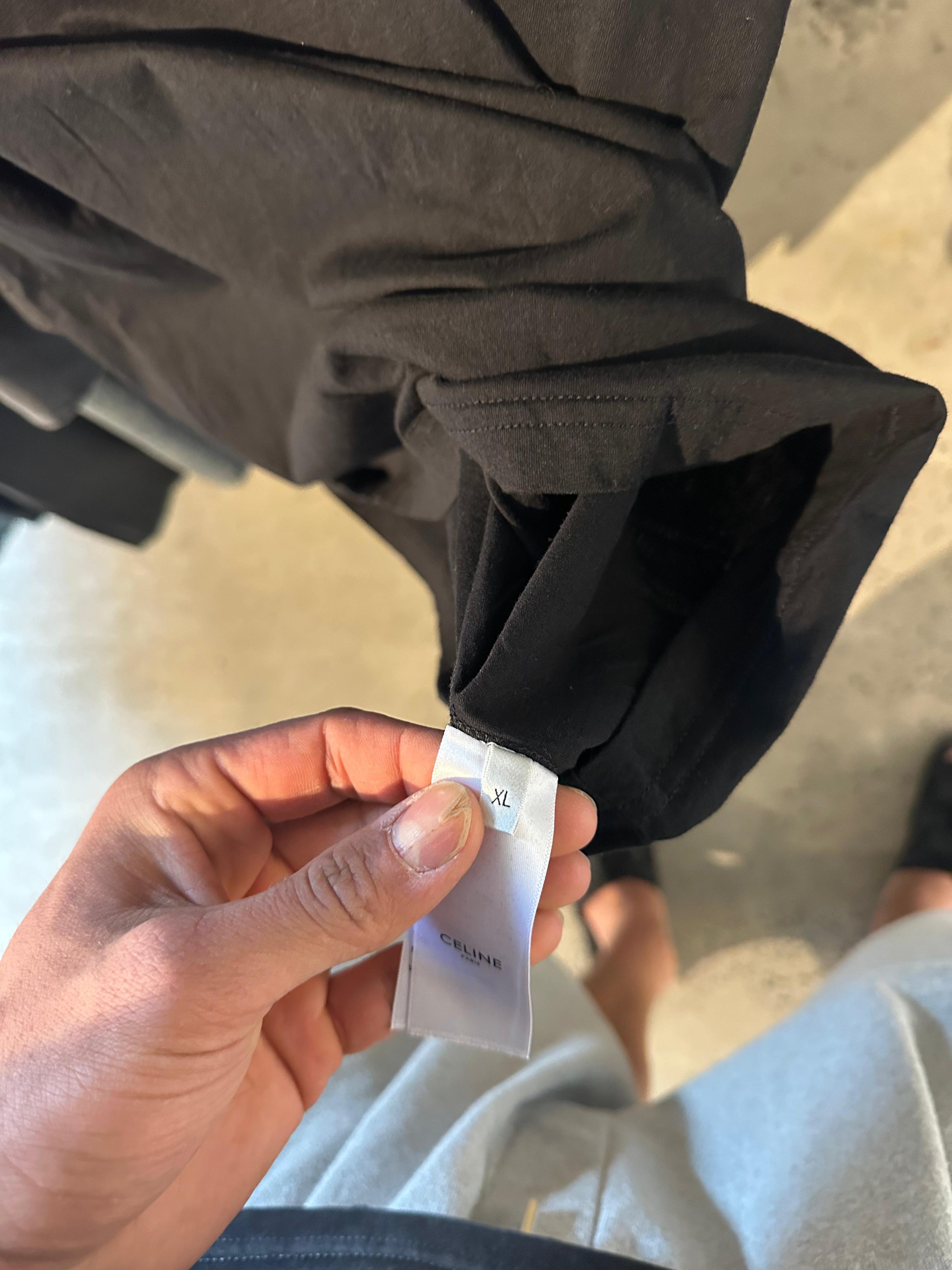 Celine SS19 Logo T-Shirt Black (Size XL womens) thumbnail 2