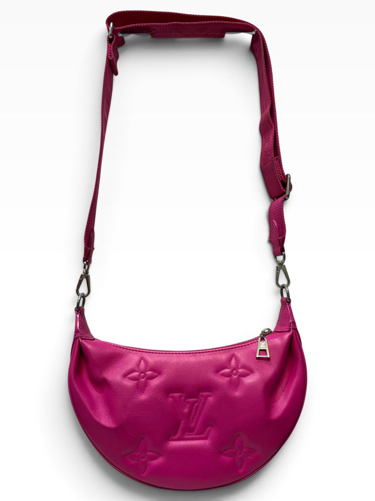 Louis Vuitton Pink Leather Monogram Crossbody Bag
