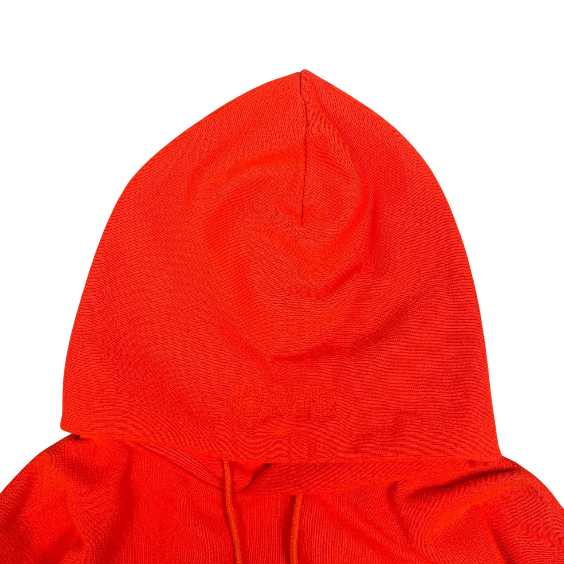 Vetements Oversized Graffiti Hoodie Orange (Fits M-XL) thumbnail 3