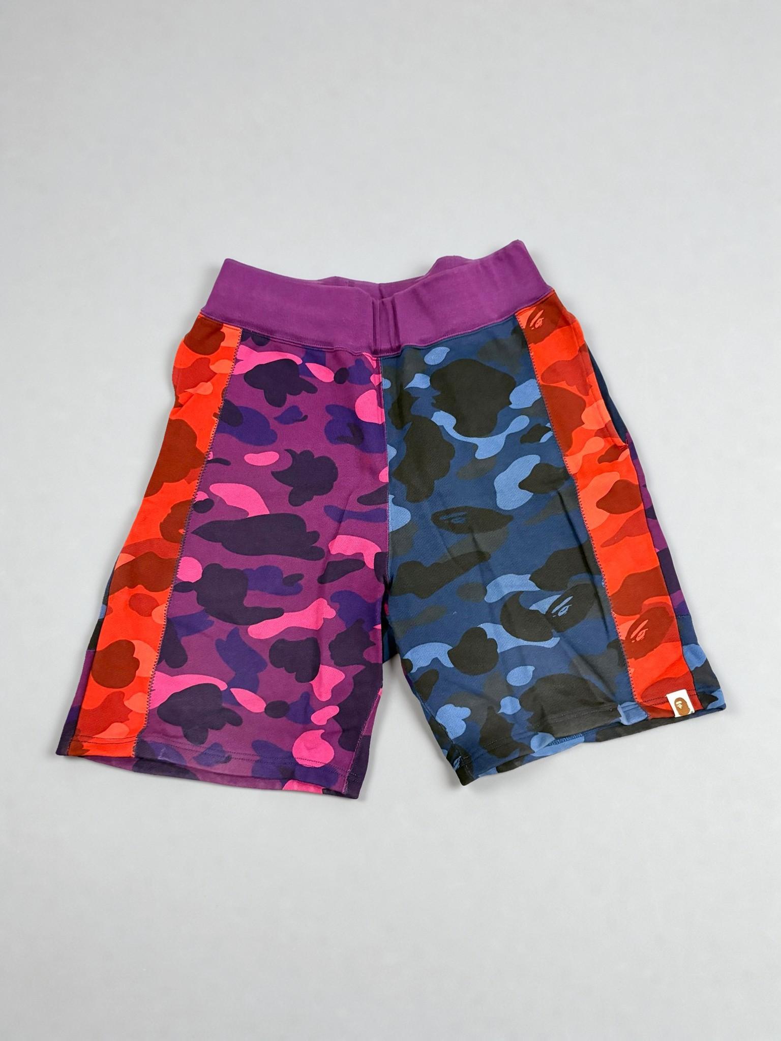 A Bathing Ape Multi-Camo Shorts