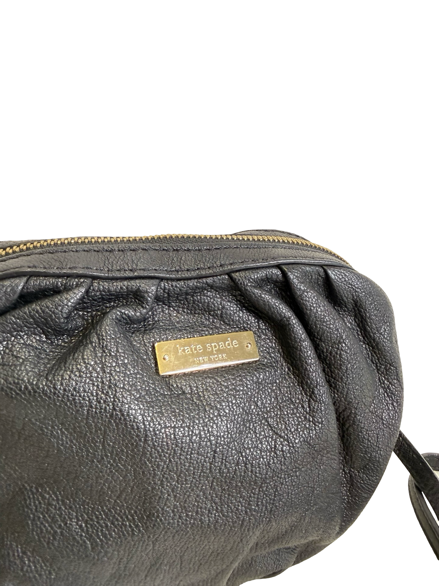 Kate Spade Metallic Raina Crossbody Bag Black thumbnail 3