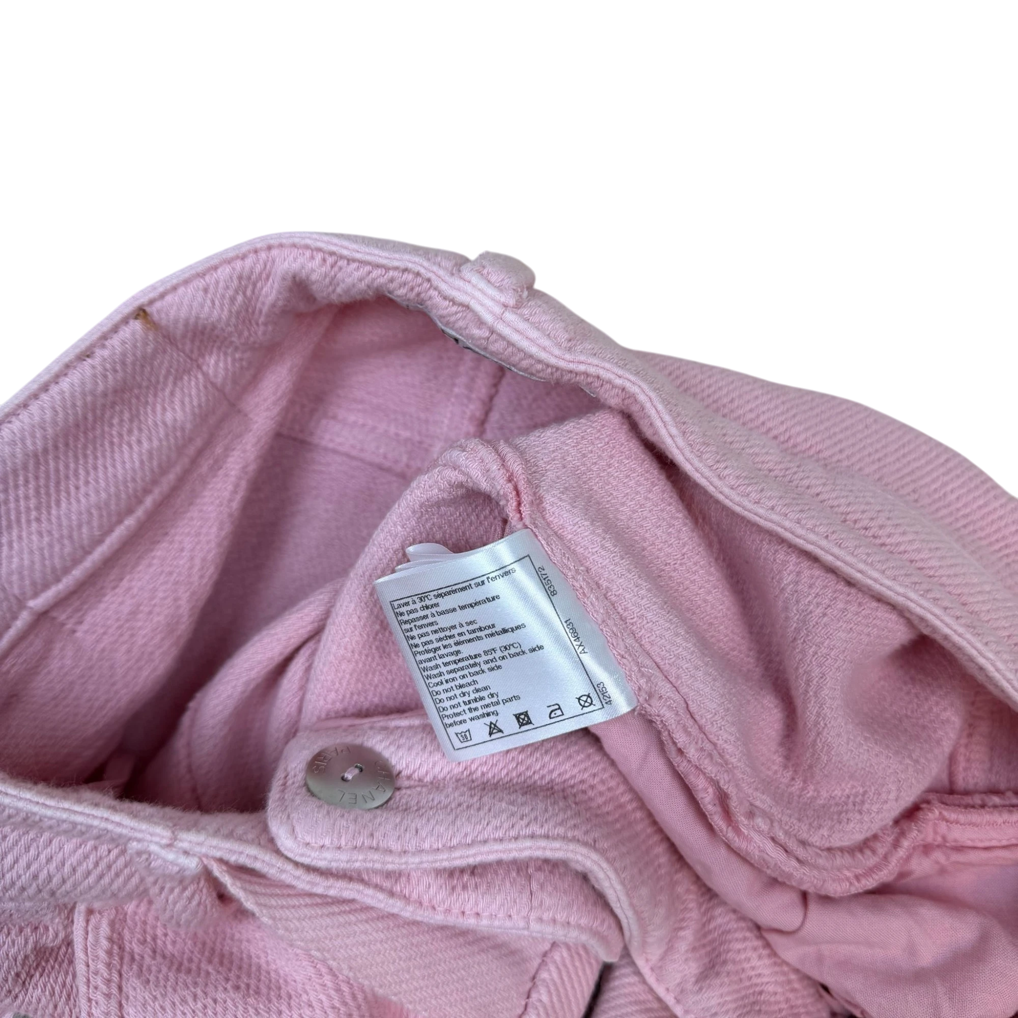 Chanel SS19 ‘By the Sea’ Wide Leg Belted Pants Pink (Size 38) thumbnail 8