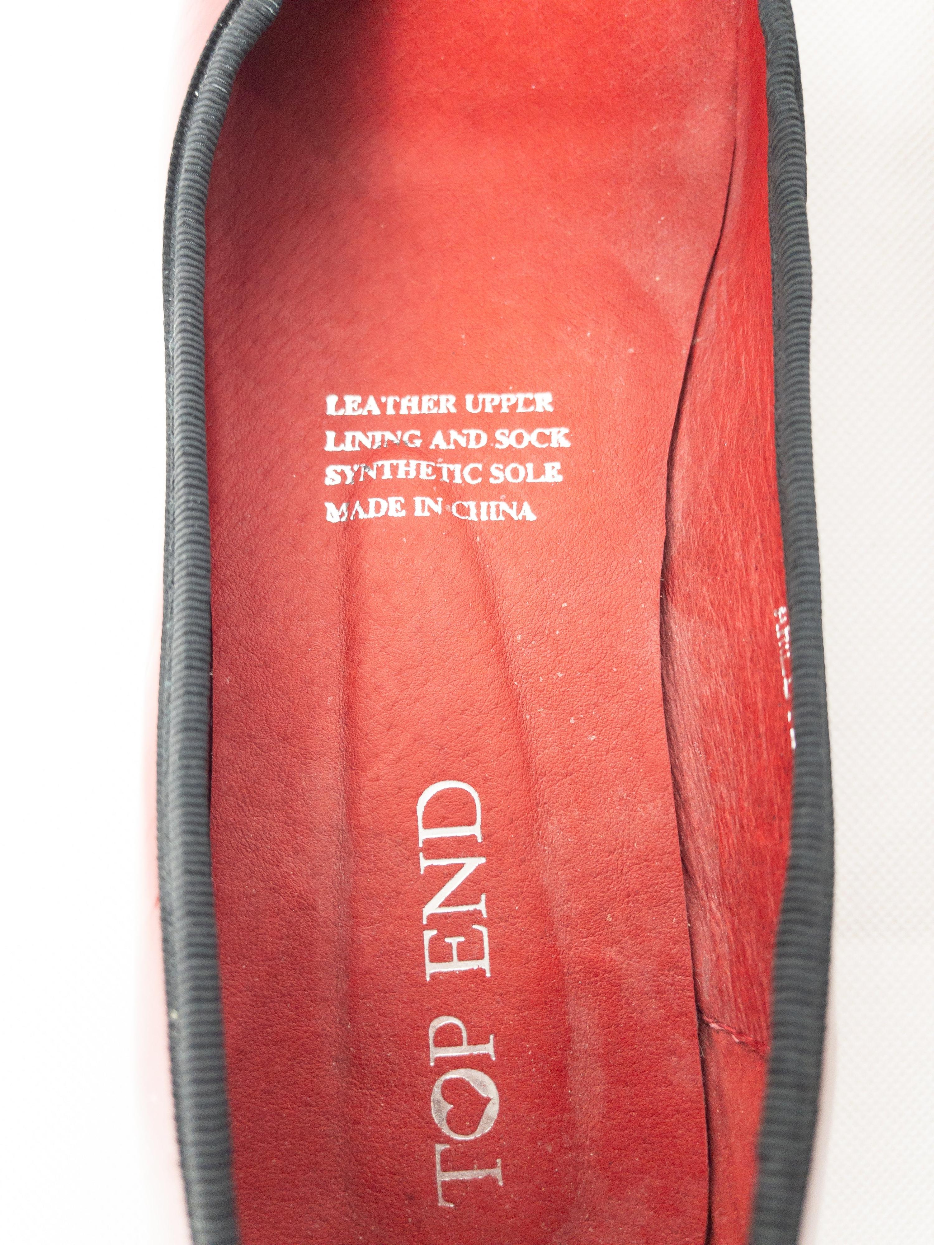 TOP END Red Ballet Flats Size 38 thumbnail 6