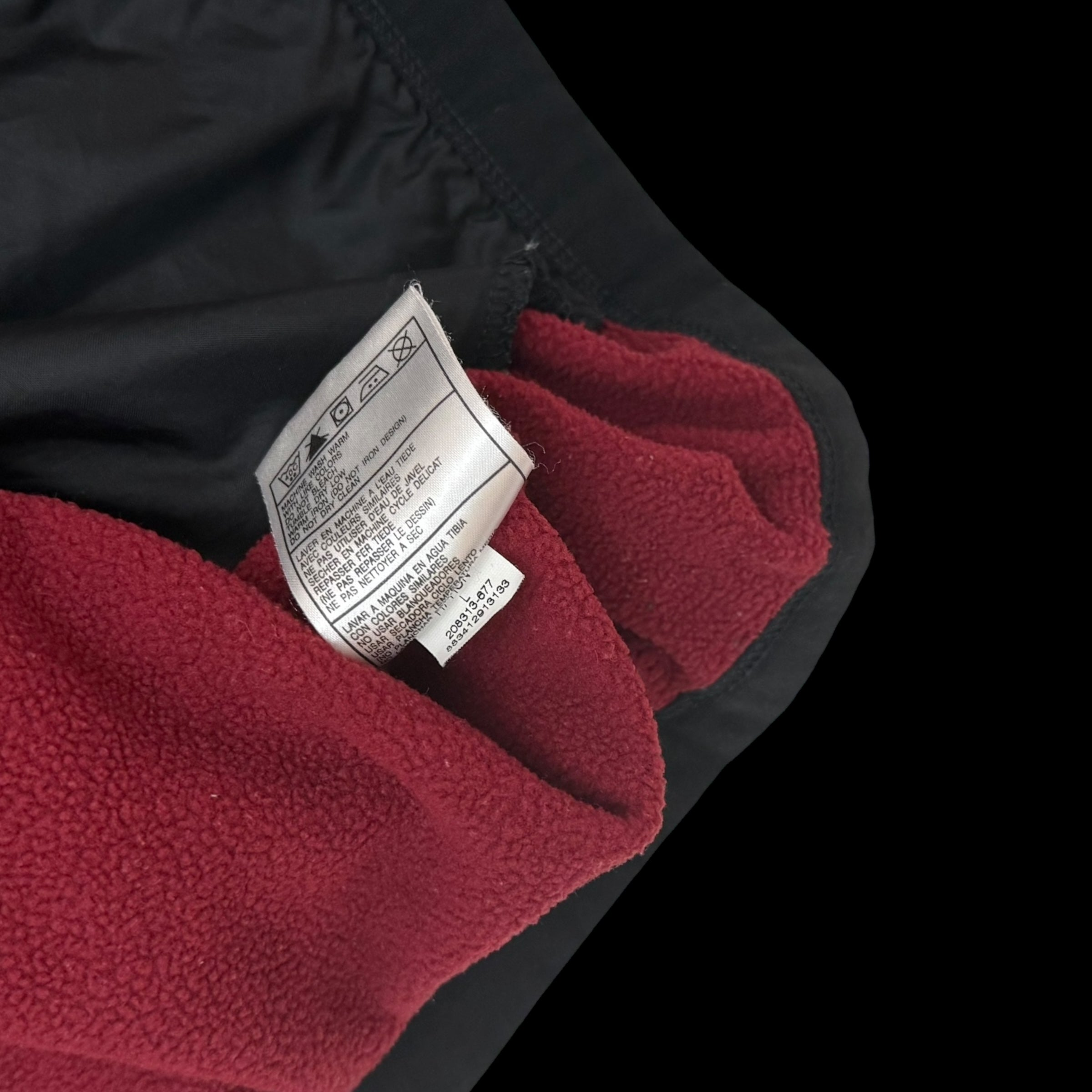 Vintage Nike Tech Fleece Red/Black (Size L) thumbnail 7