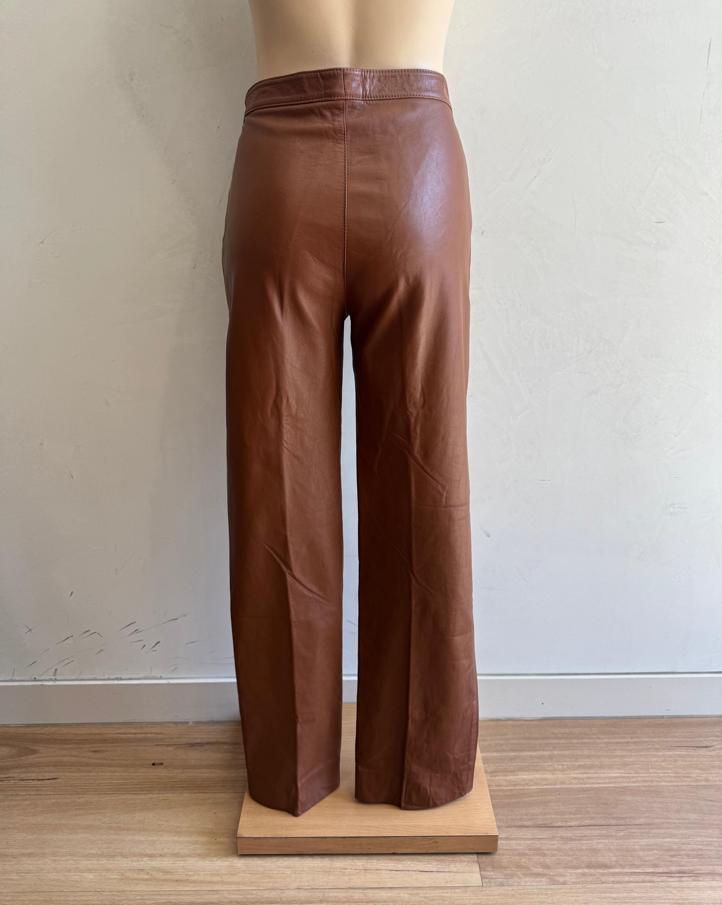 Vintage Tan Pants Small thumbnail 4