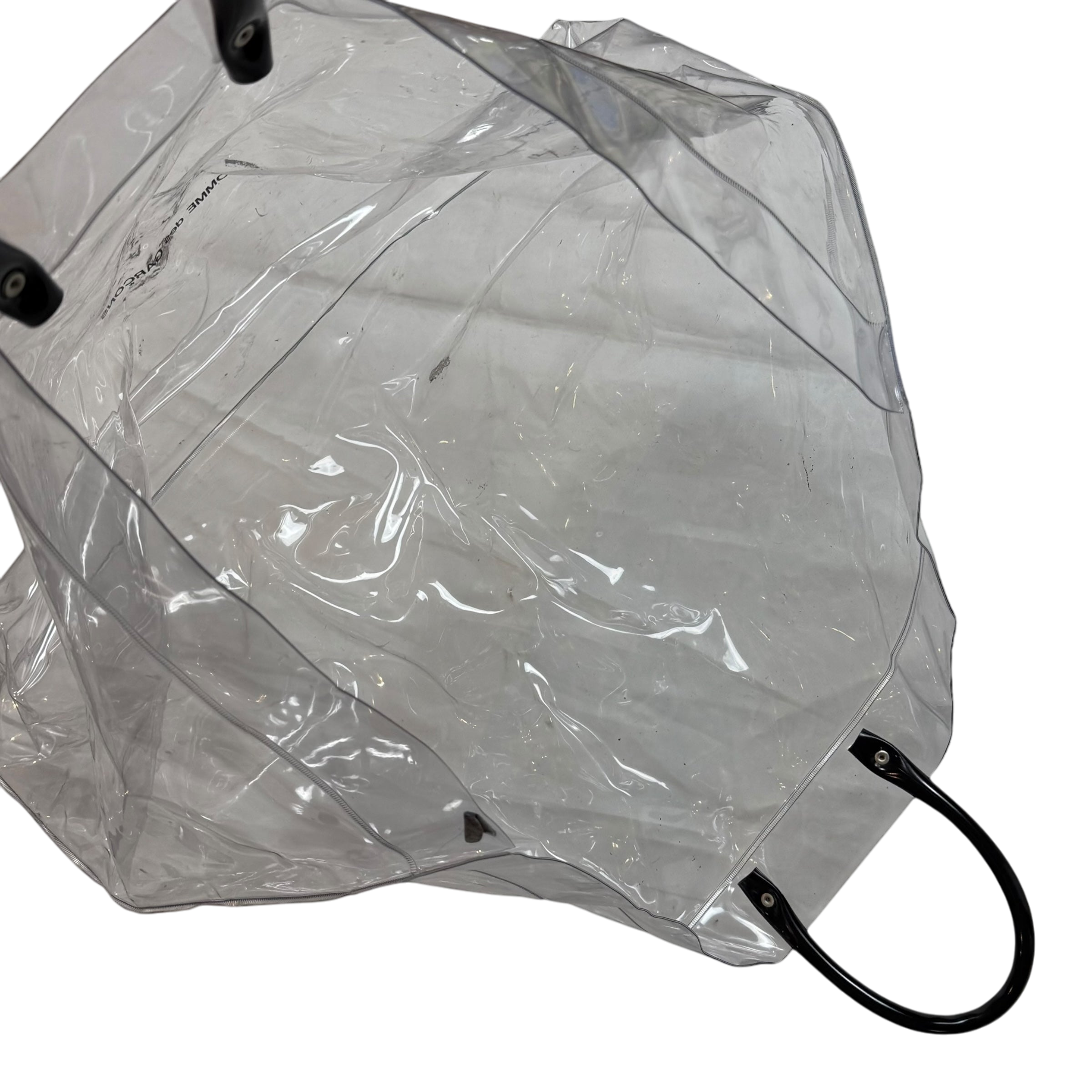 Comme des Garcons Clear Transparent Vinyl Tote Bag thumbnail 4