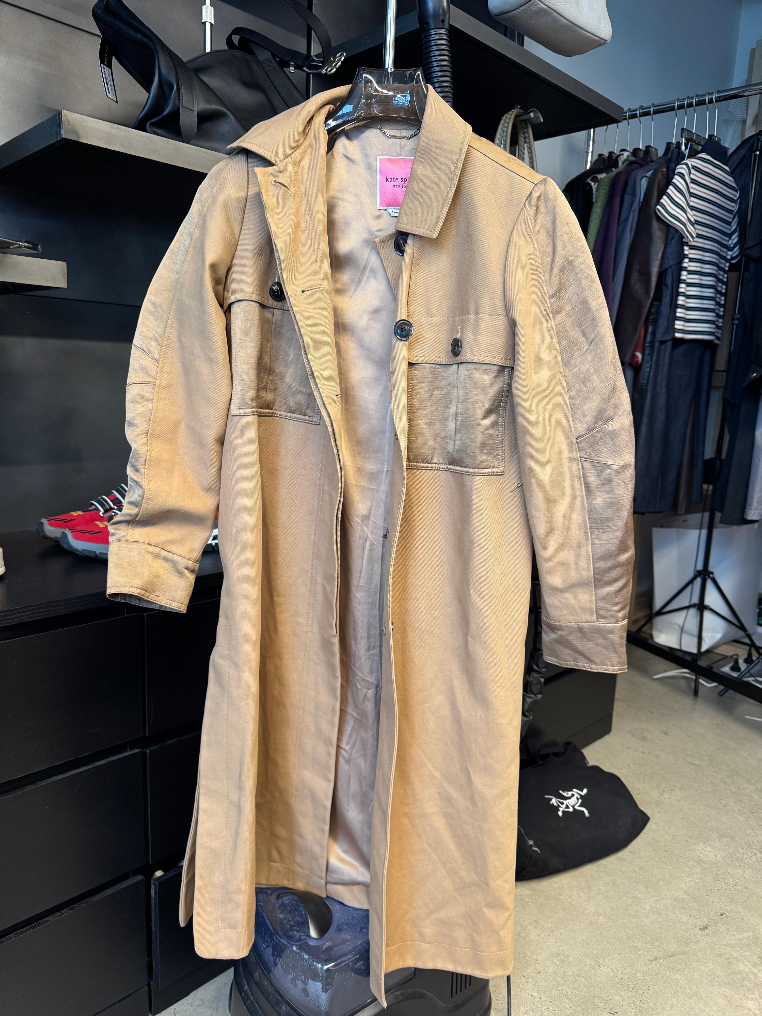 Kate Spade Belted Trench Coat Brown (Fits M)