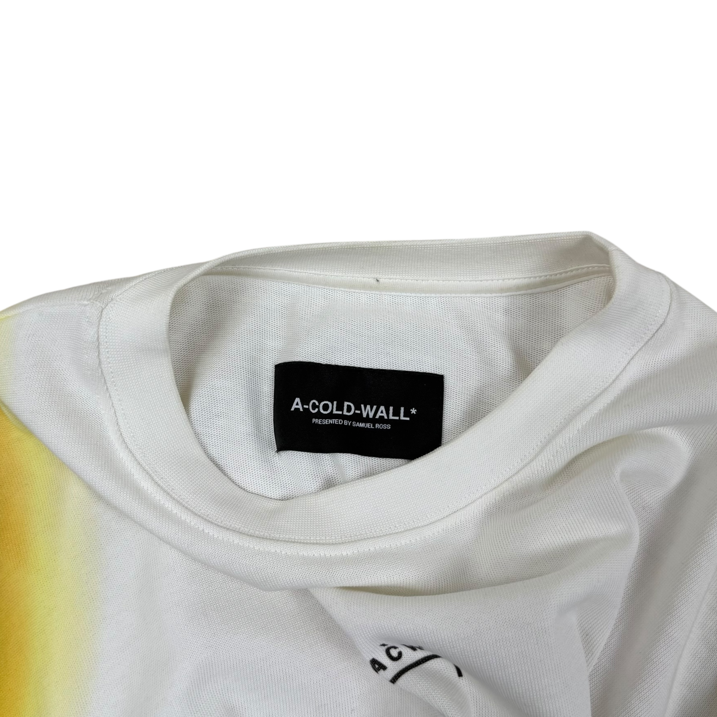 A-COLD-WALL* (ACW) Hypergraphic T-Shirt White (Fits M-L) thumbnail 4
