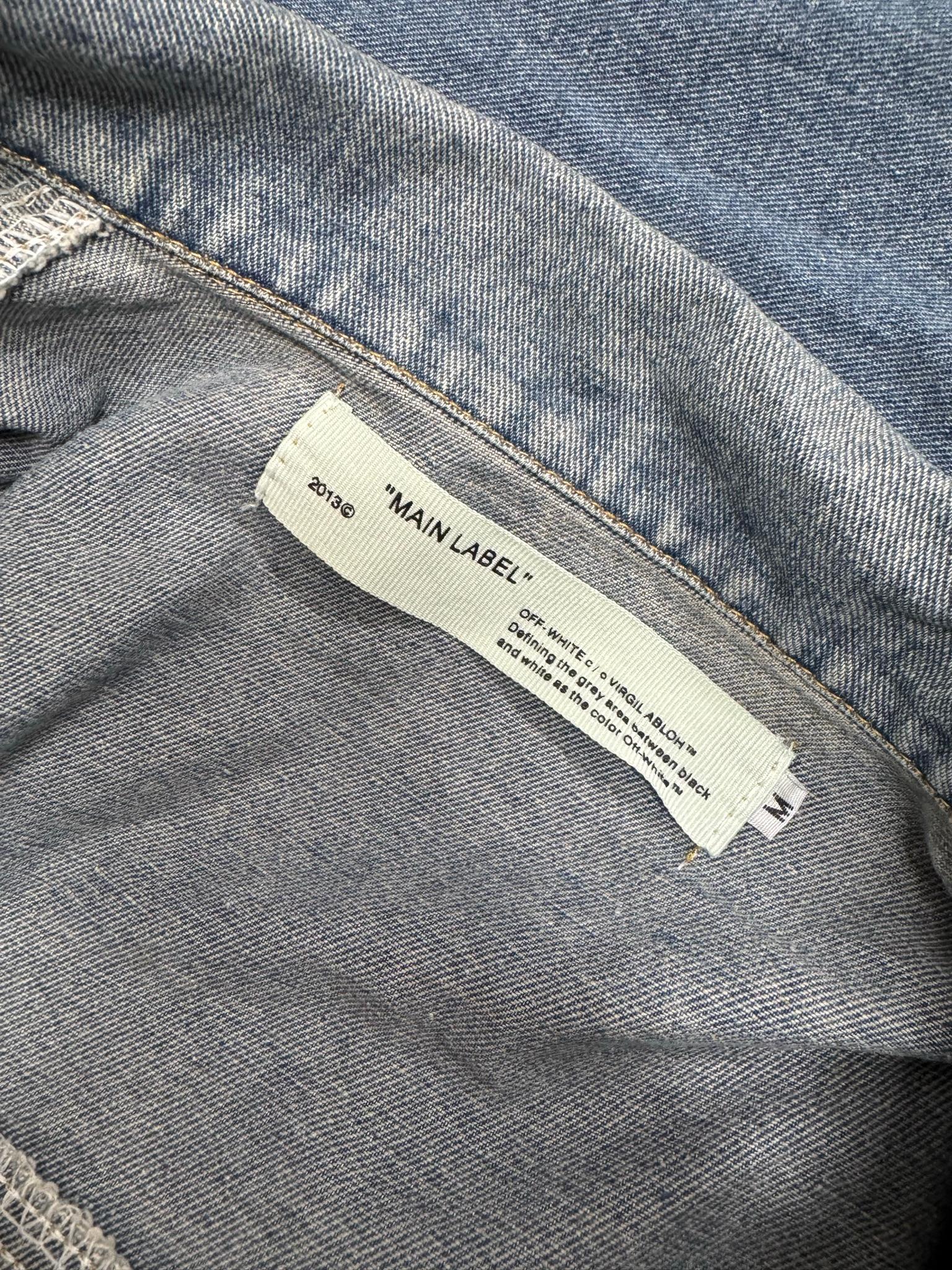 Off-White Blue Denim Jacket thumbnail 3