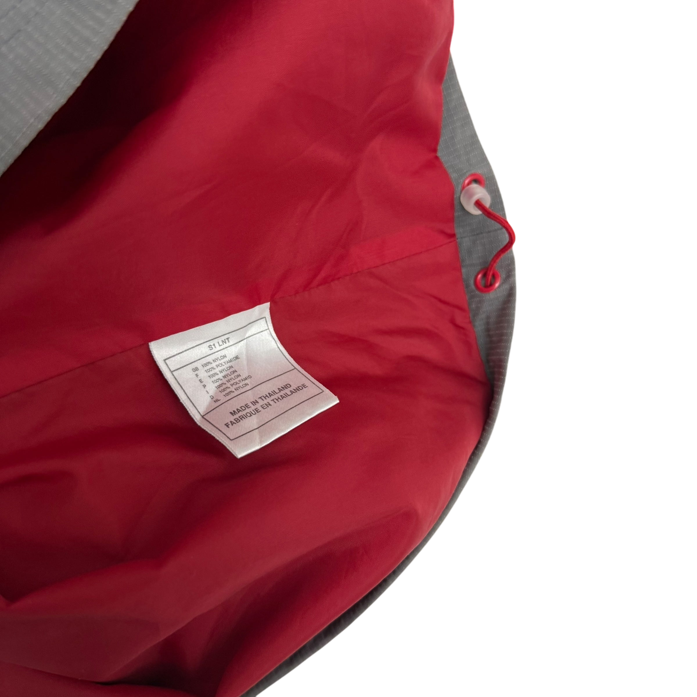 Nike Hex 00s Asymmetric Shoulder Zip Jacket Grey/Red (Size M) thumbnail 7