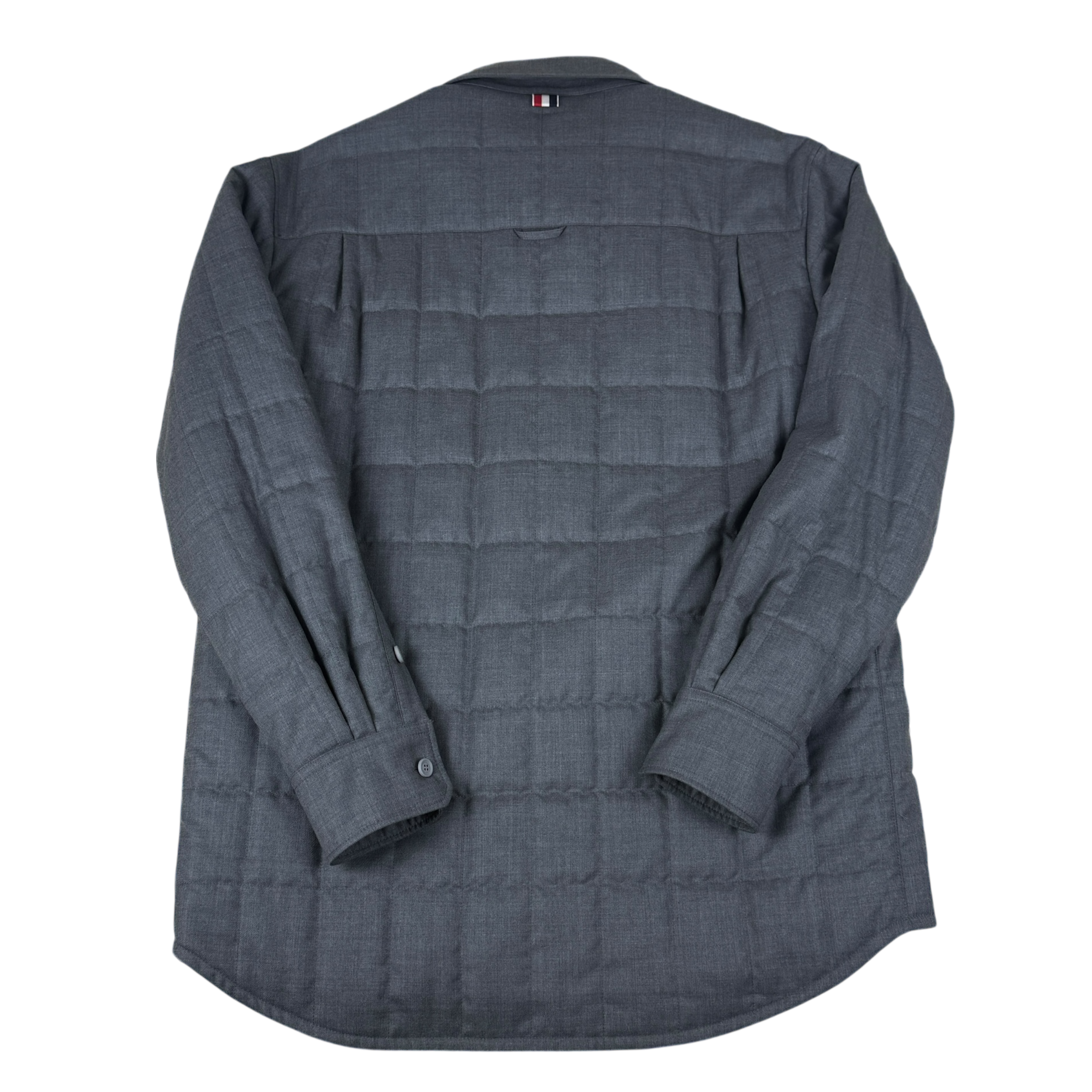 Thom Browne Wool Padded Down Jacket Grey (Size 3/L) thumbnail 3