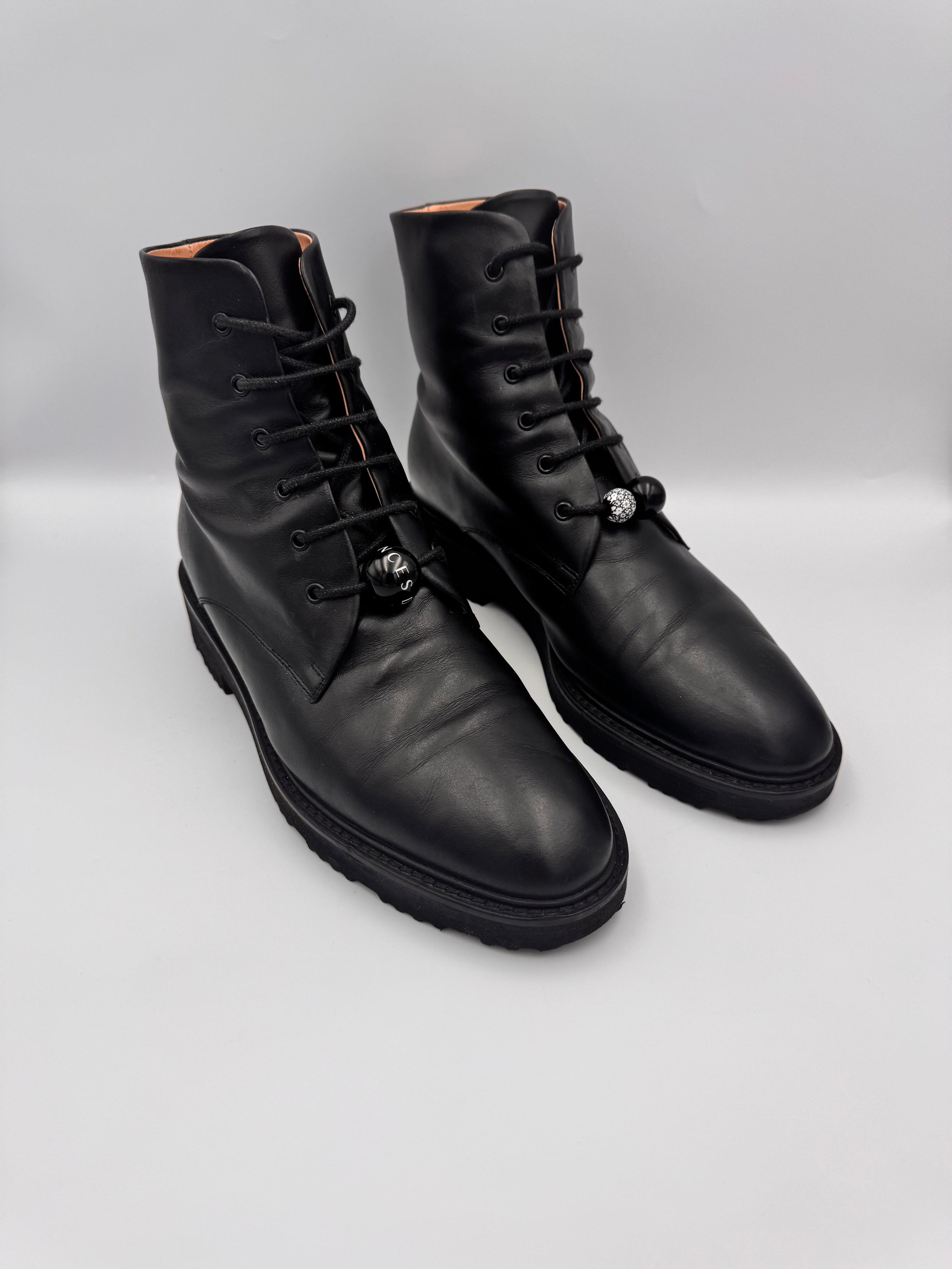Dear Frances LaceUp Boots Size 38.5 thumbnail 5
