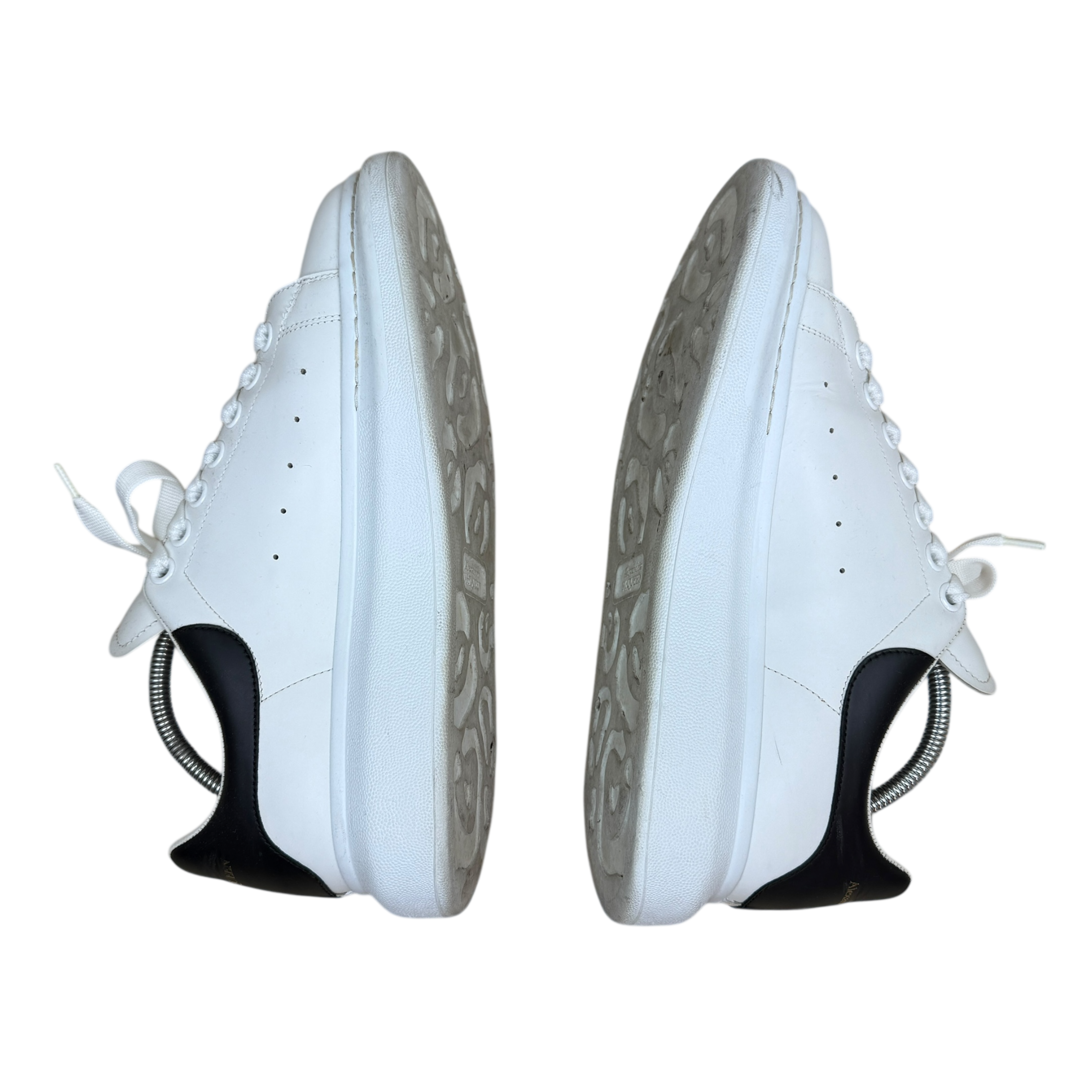Alexander McQueen Oversized Leather Sneakers White (US9/EU42) thumbnail 2