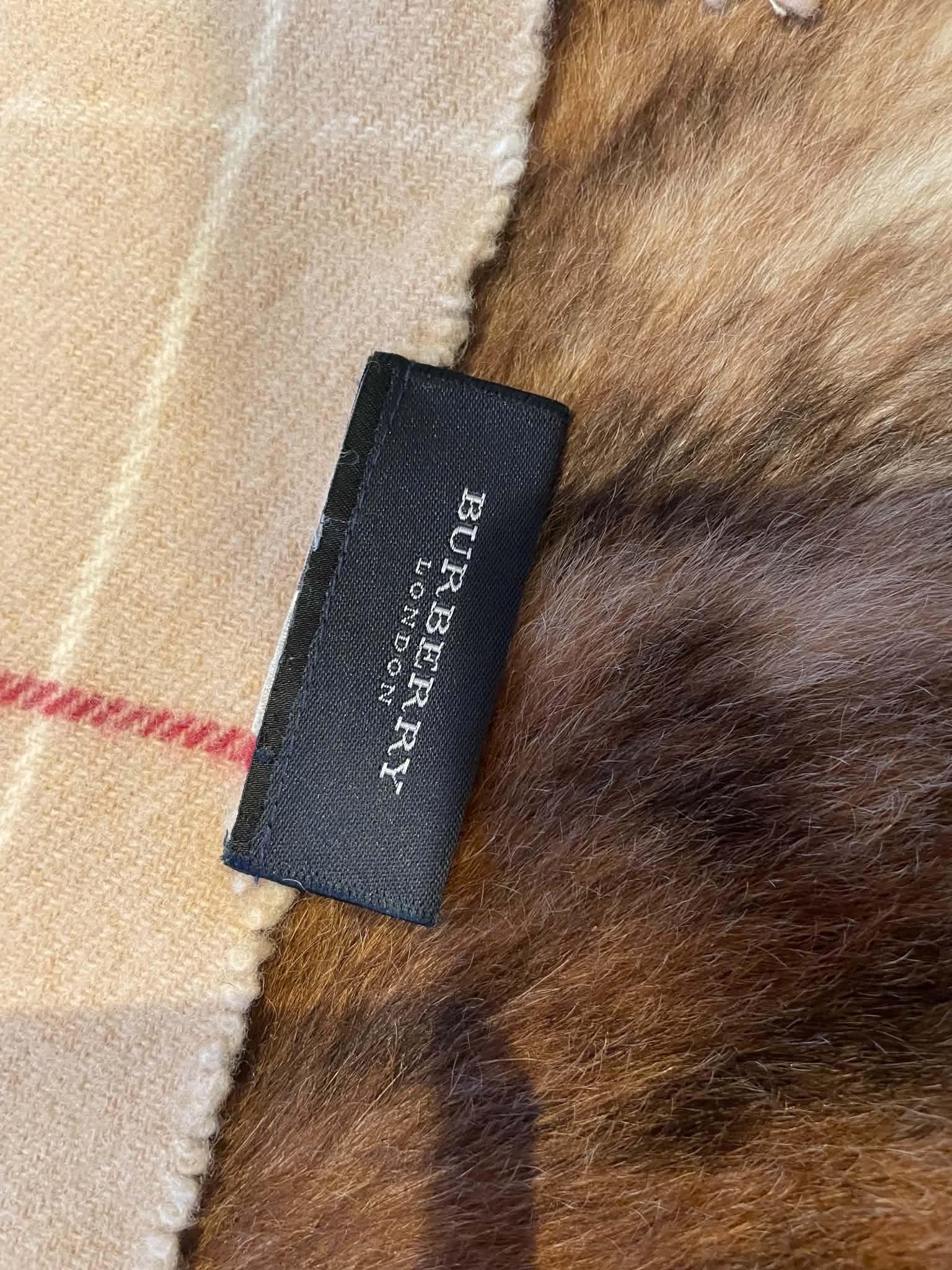 Burberry Beige Wool Scarf