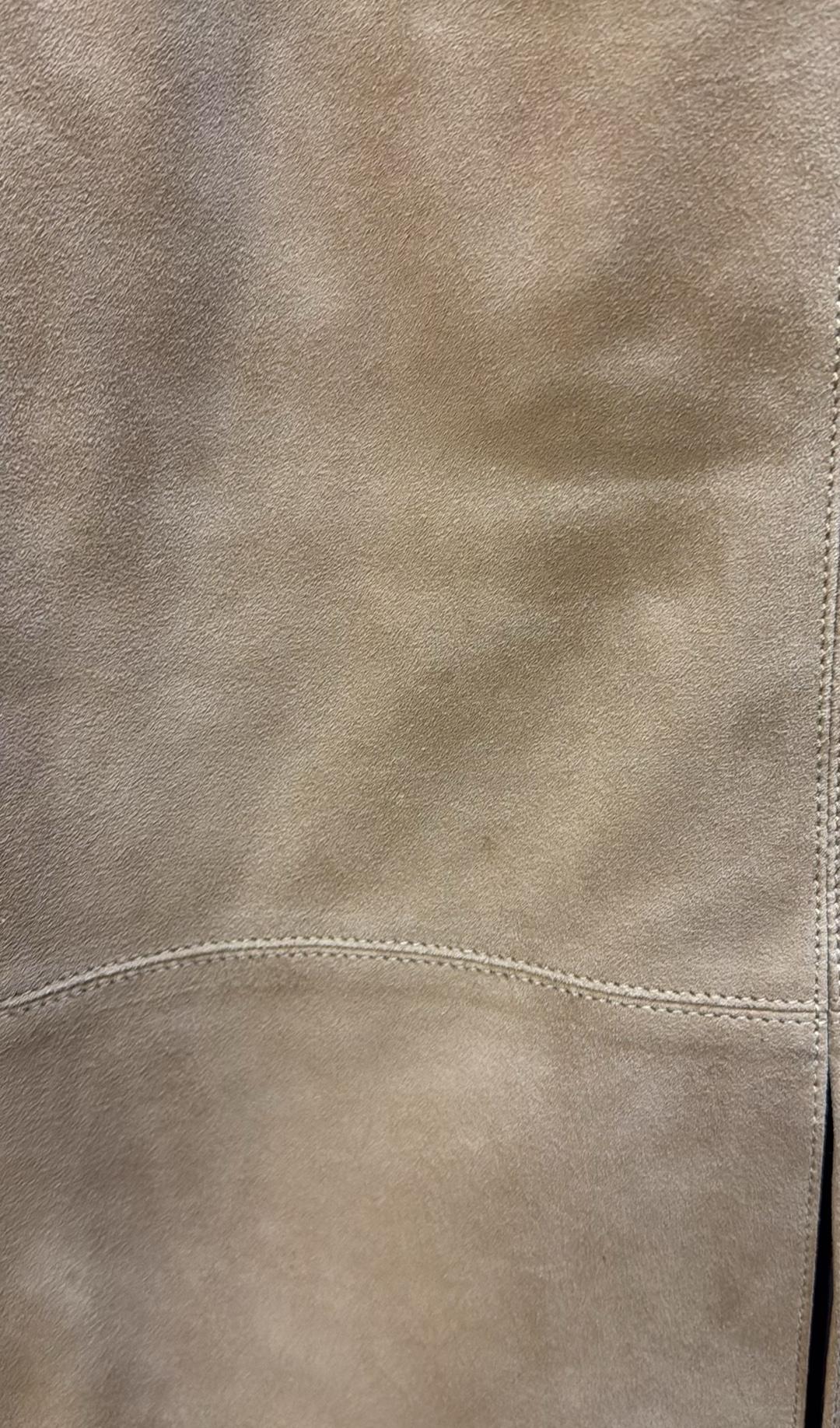 J.Crew Brown Suede Skirt 4 thumbnail 3
