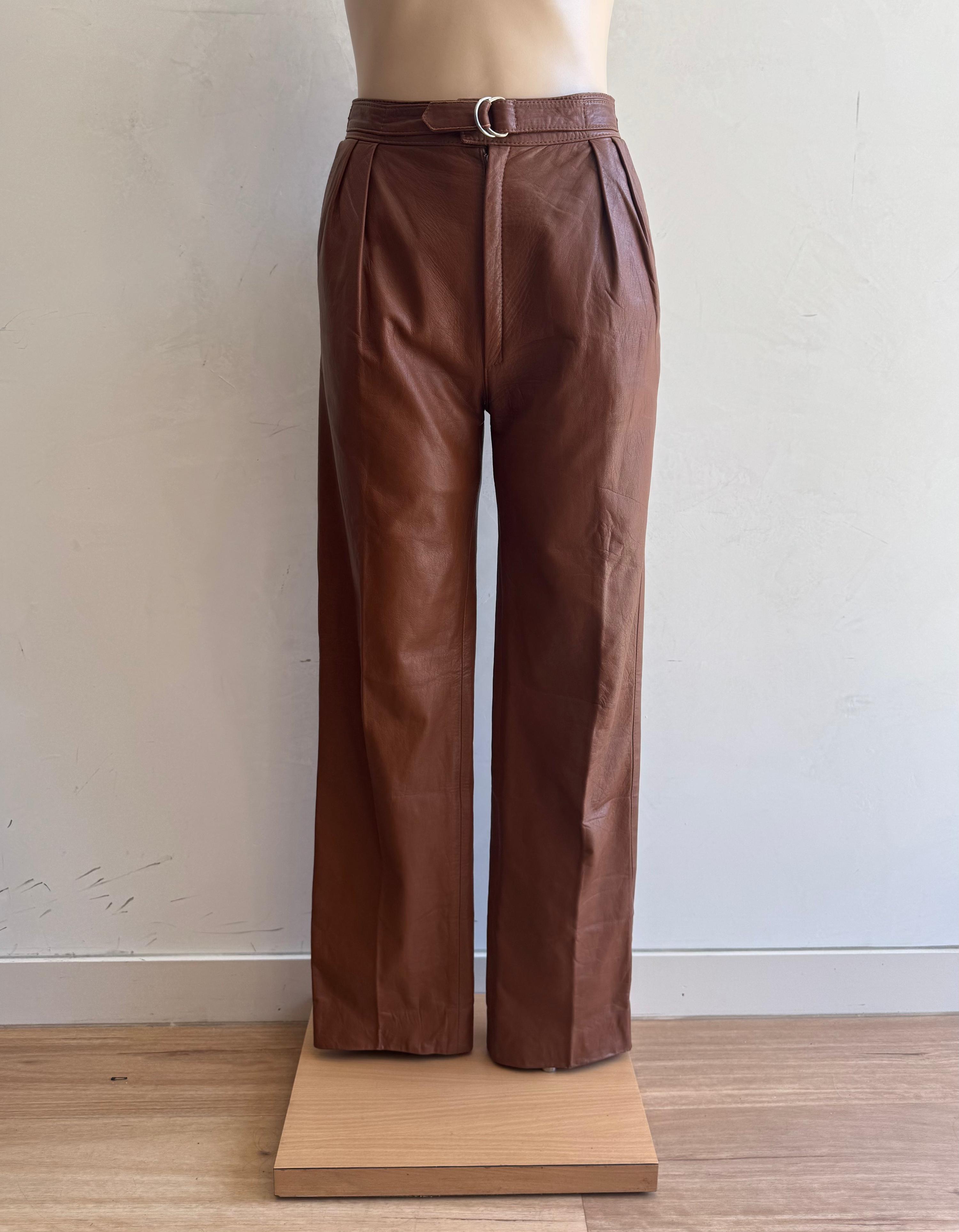 Vintage Tan Pants Small thumbnail 3
