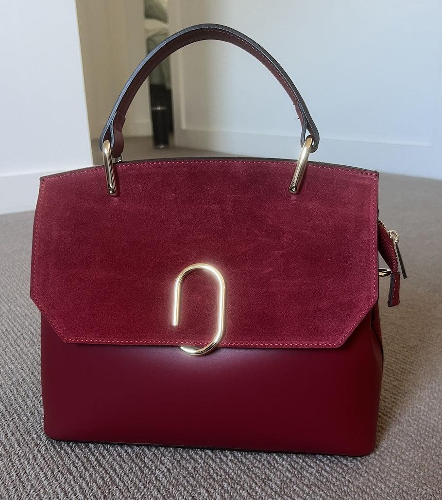 Le Parmentier Thais Leather Bag Red