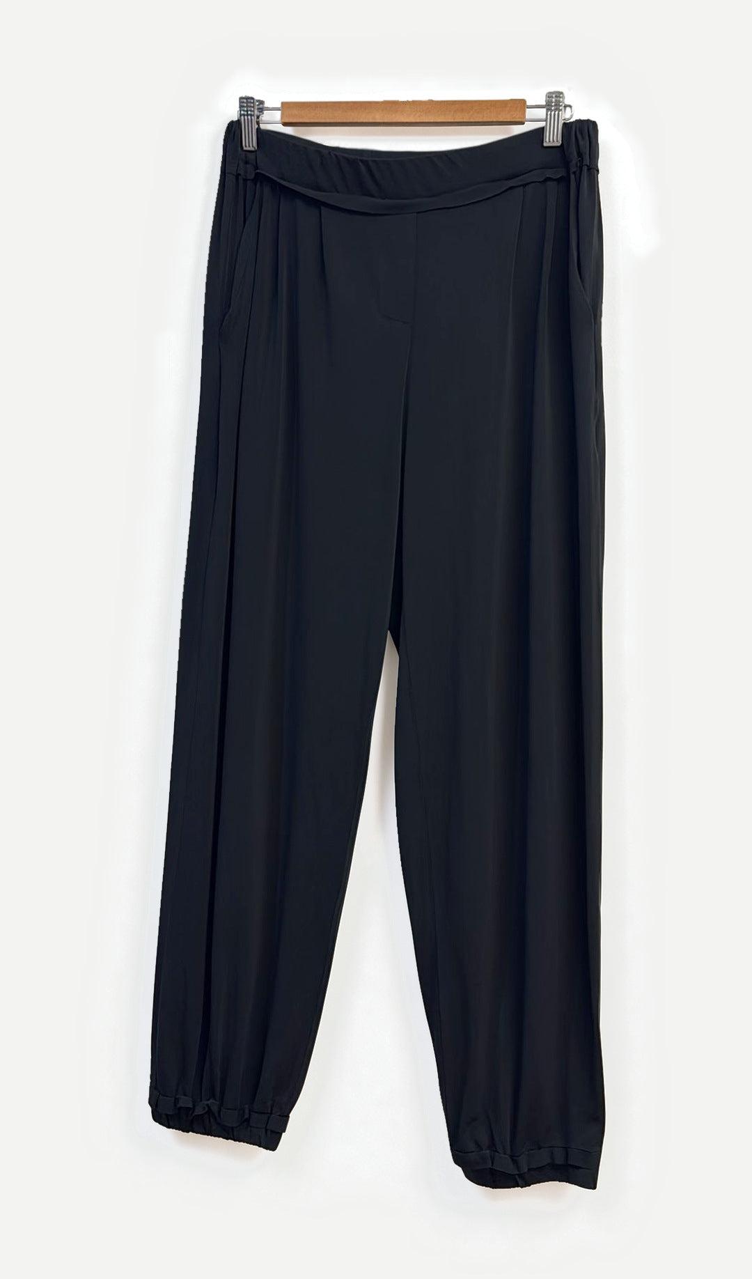 Feathers Black Joggers S