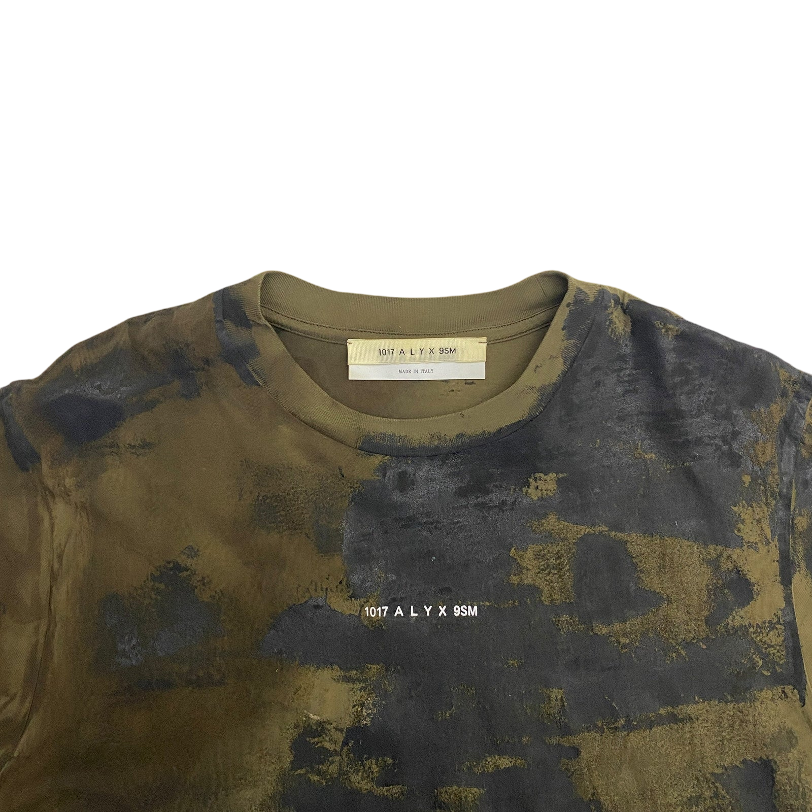 1017 ALYX 9SM Change of Heart Print T-Shirt Green (Size L) thumbnail 2