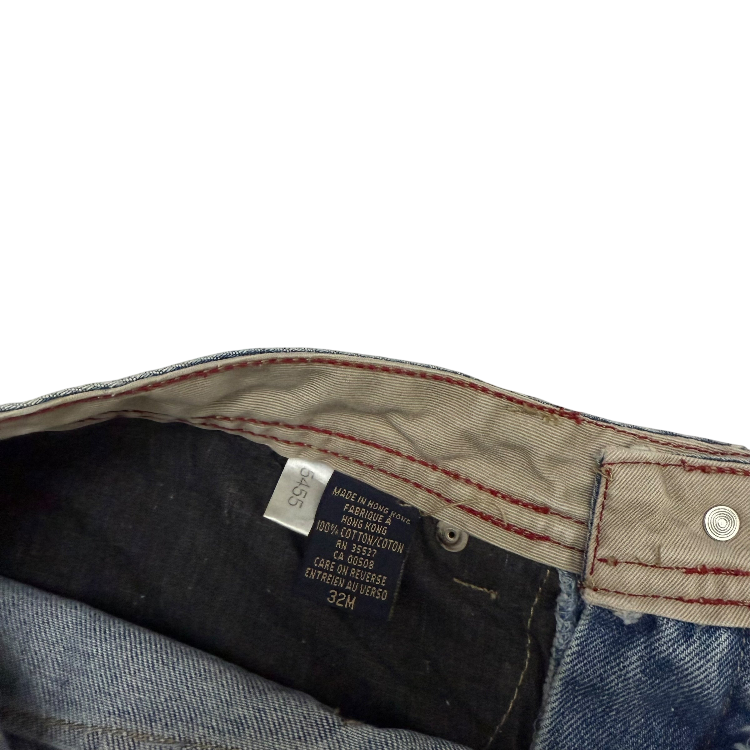Marithé François Girbaud 2000s Straight Leg Koi Fish Print Jeans (Fits 33”) thumbnail 9