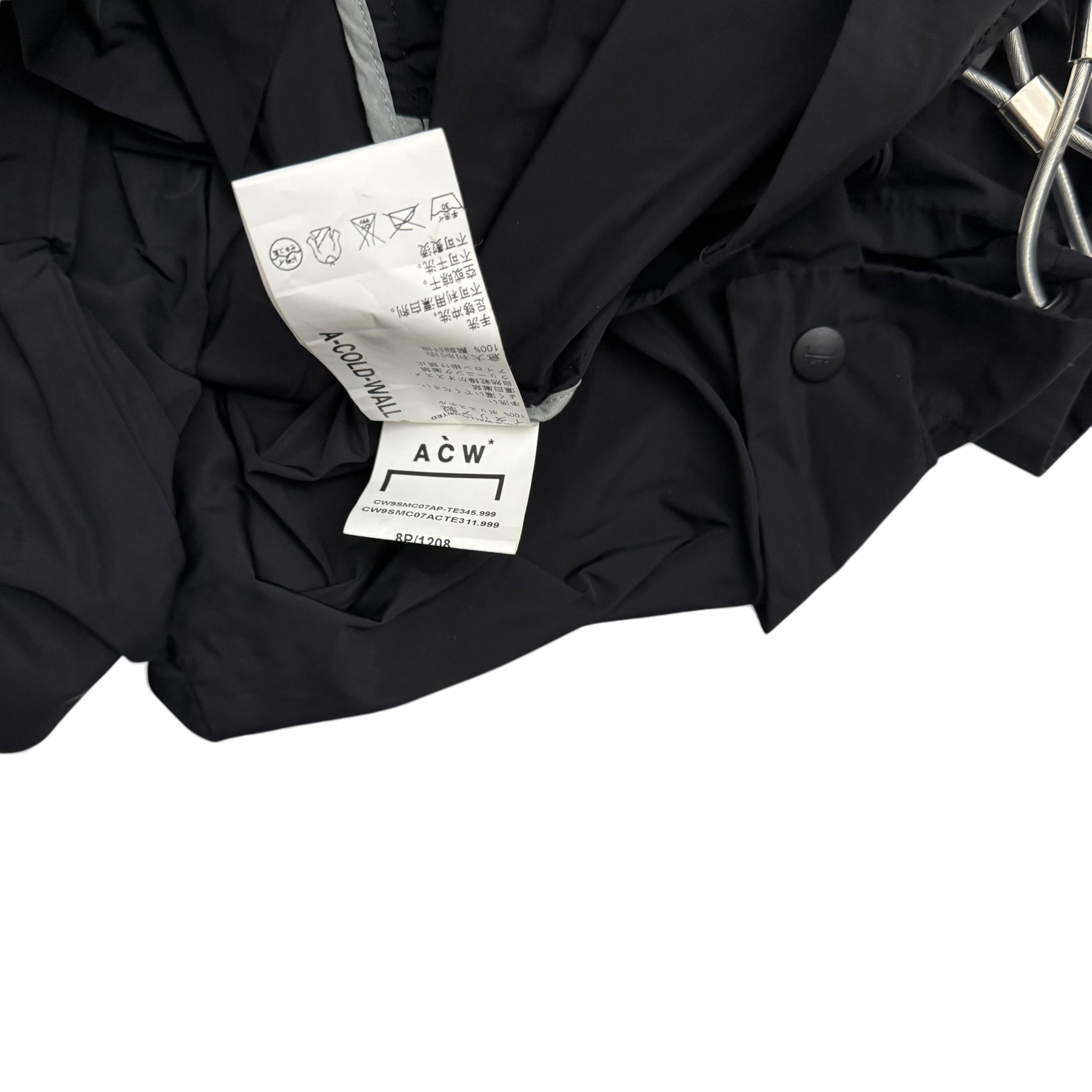 A-COLD-WALL* (ACW) Asymmetrical Nylon Chain Turncoat (Fits S-XL) thumbnail 13