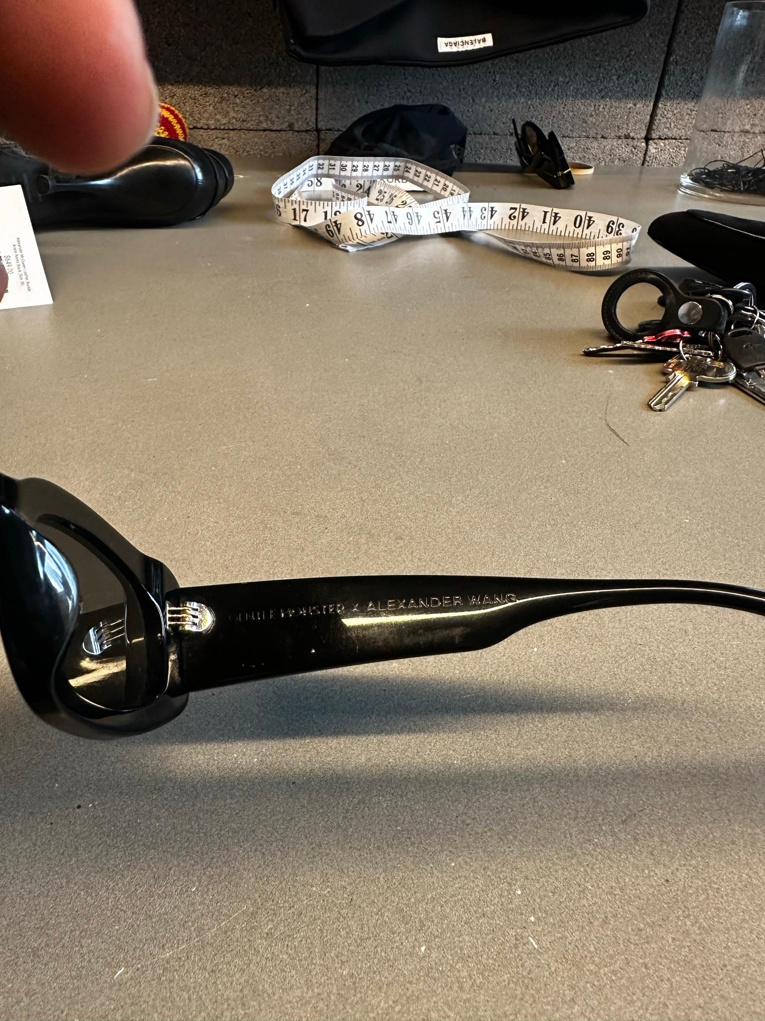 Gentle Monster x Alexander Wang CEO Sunglasses Black thumbnail 3