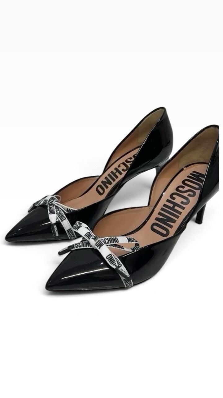 Moschino Black Heels 40 thumbnail 3