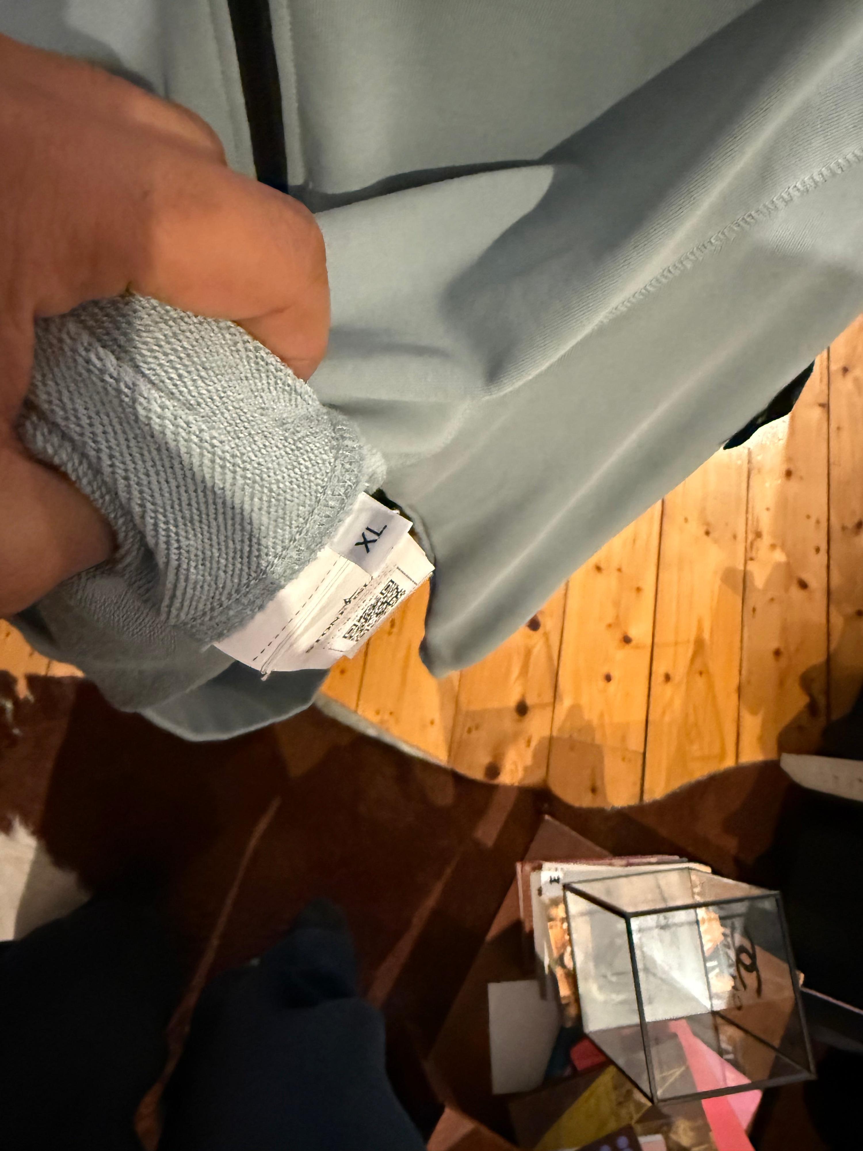 Stone Island Half-Zip Sweatshirt Baby Blue (Fits L-XL) thumbnail 3