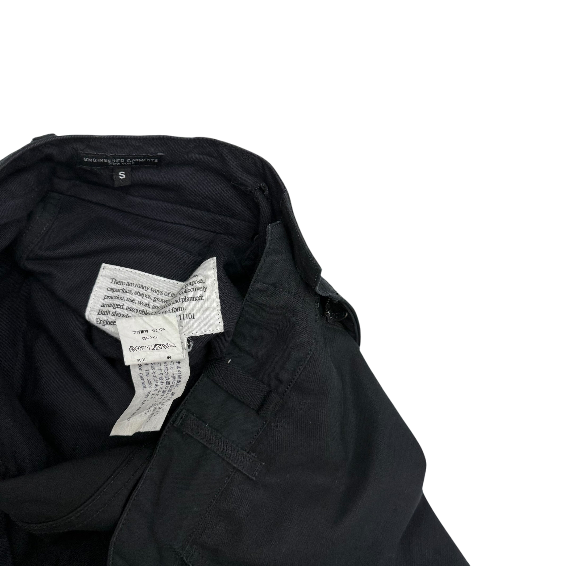 Engineered Garments Ripstop FA Pants Black (Size S) thumbnail 7