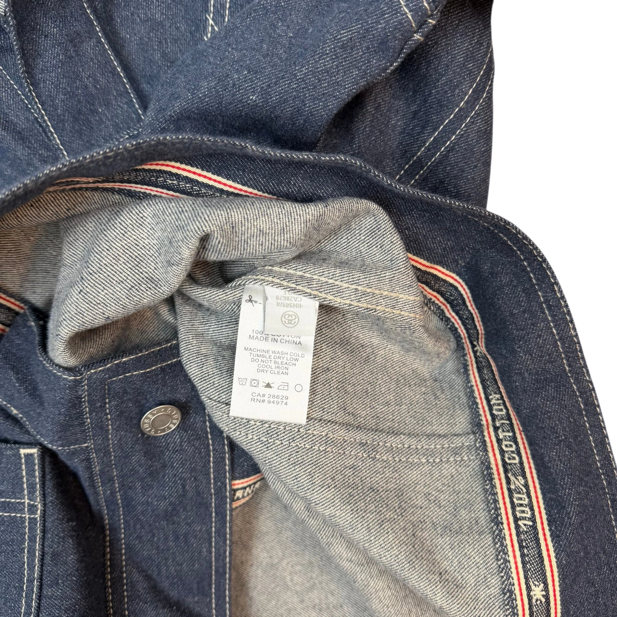 Stussy x Loro Piana x 1017 ALYX 9SM Denim Work Jacket (Fits XS-S) thumbnail 6
