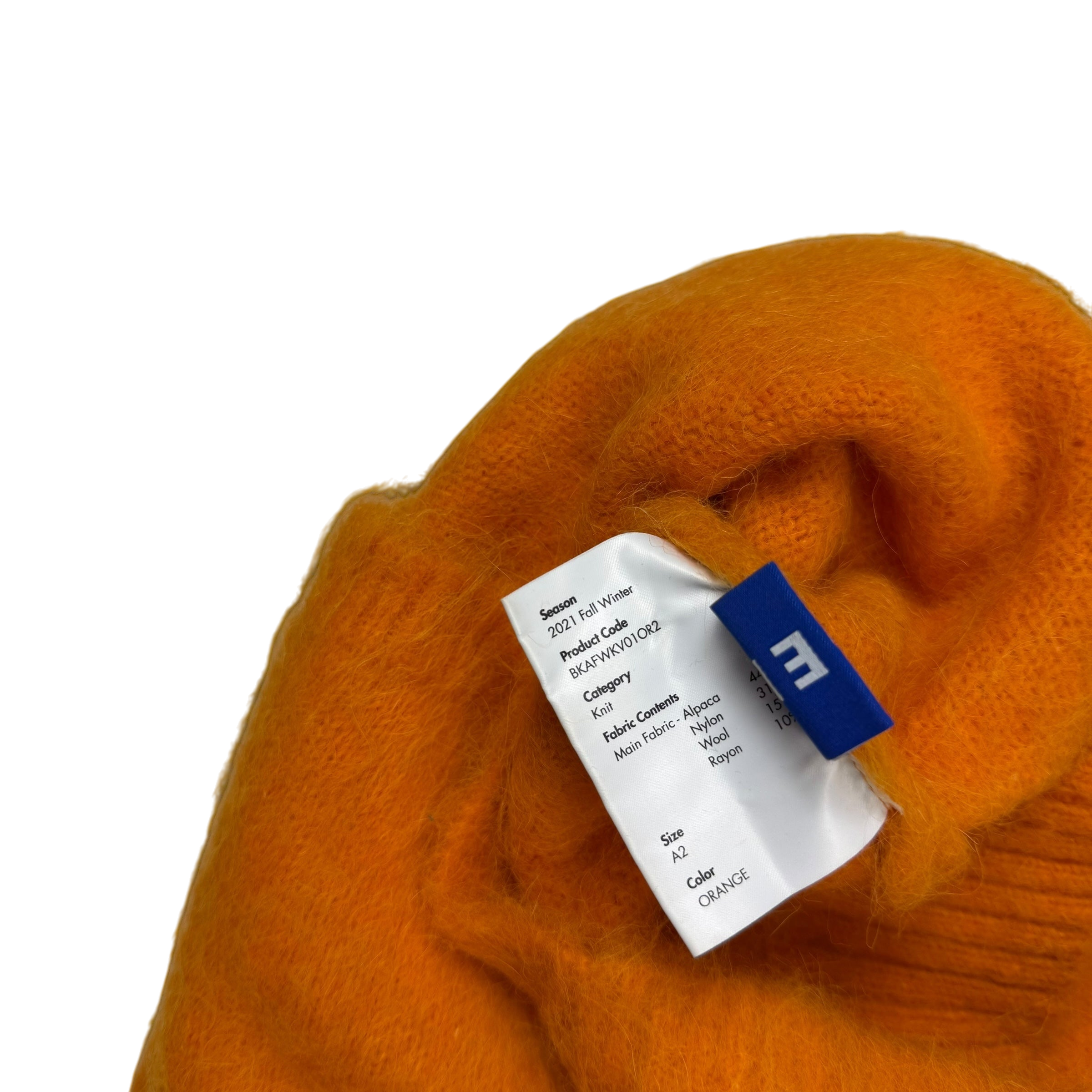 Ader Error FW21 Rothko Oversized Vest Orange (fits L-XL) thumbnail 4