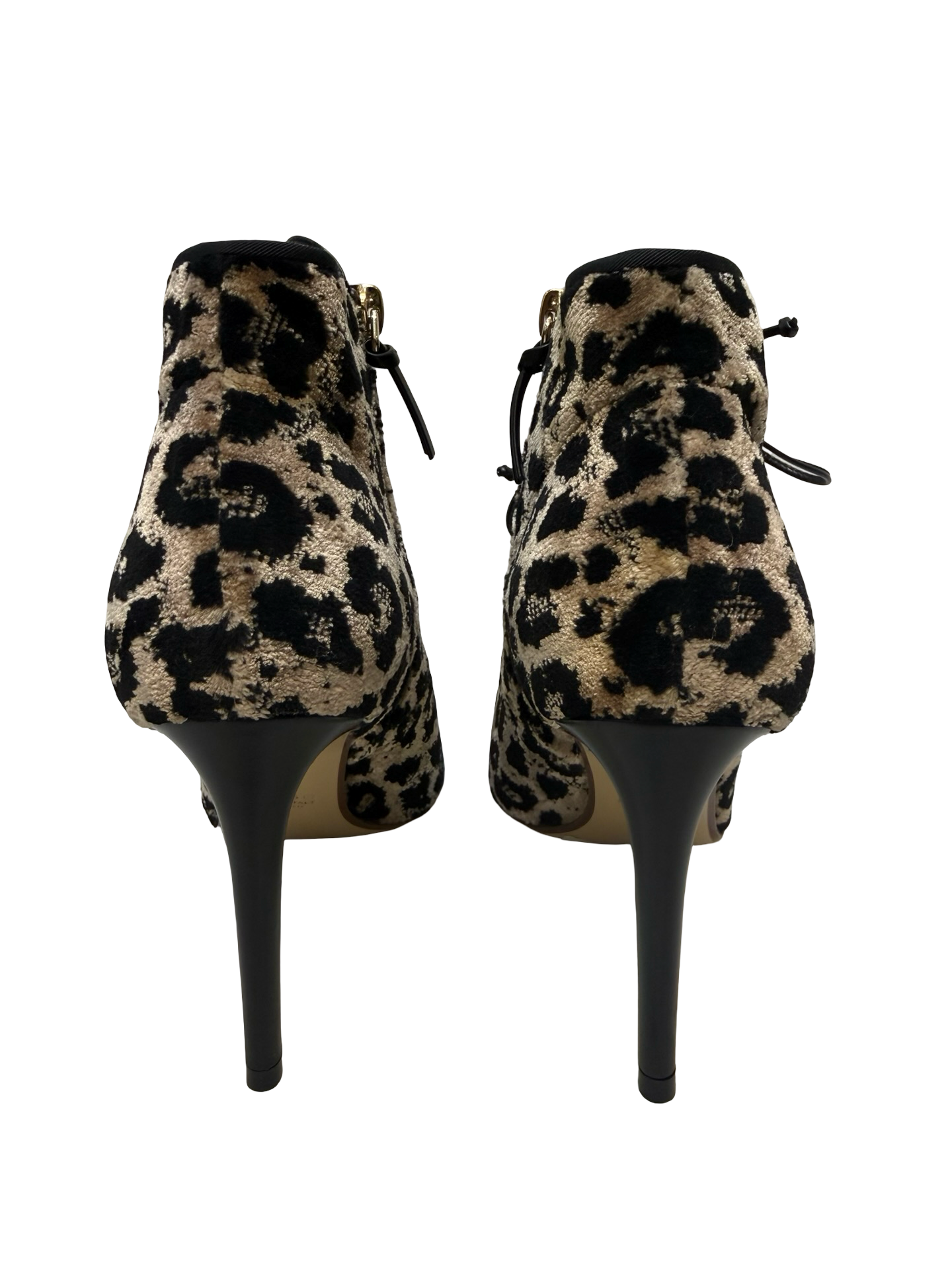 Francesco Russo Leopard Velvet Boots 36 WB thumbnail 4
