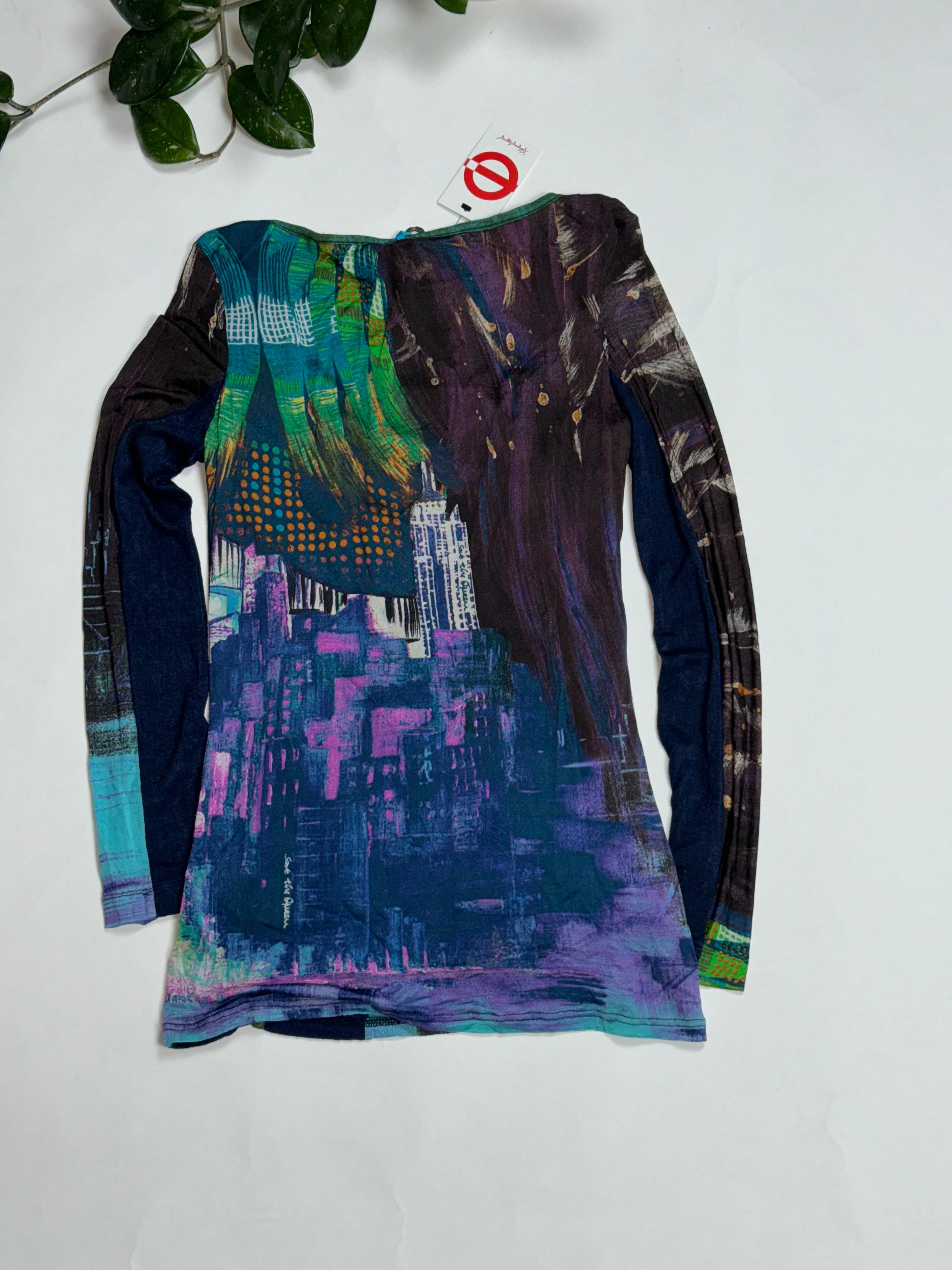 Long Sleeve Graphic Top thumbnail 2