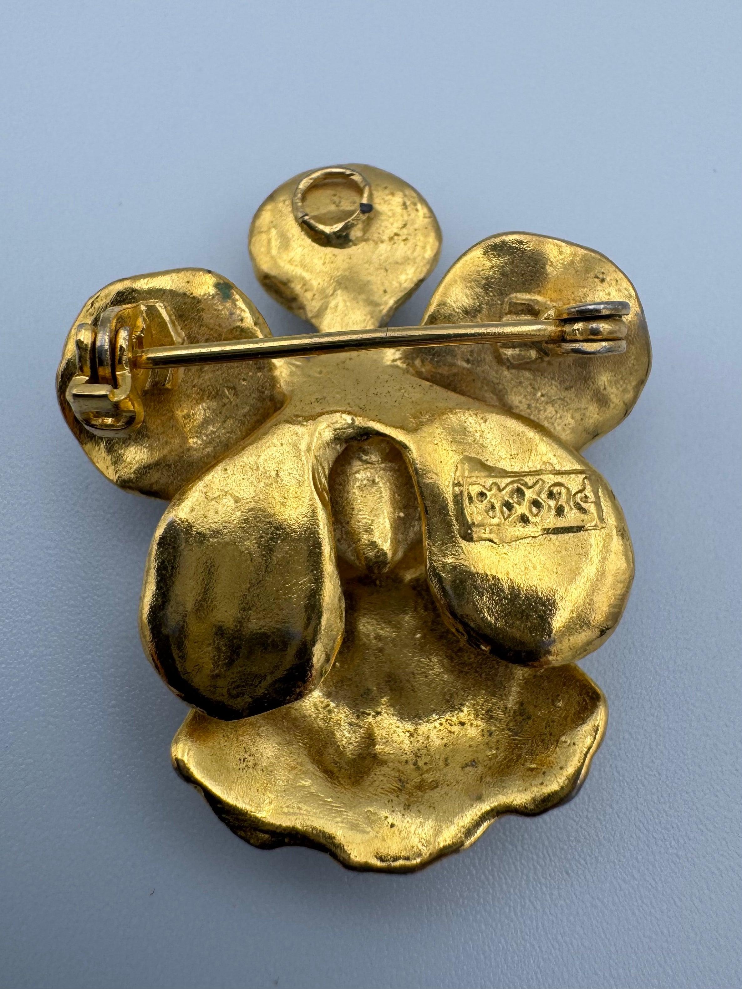 Orchid Brooch thumbnail 3