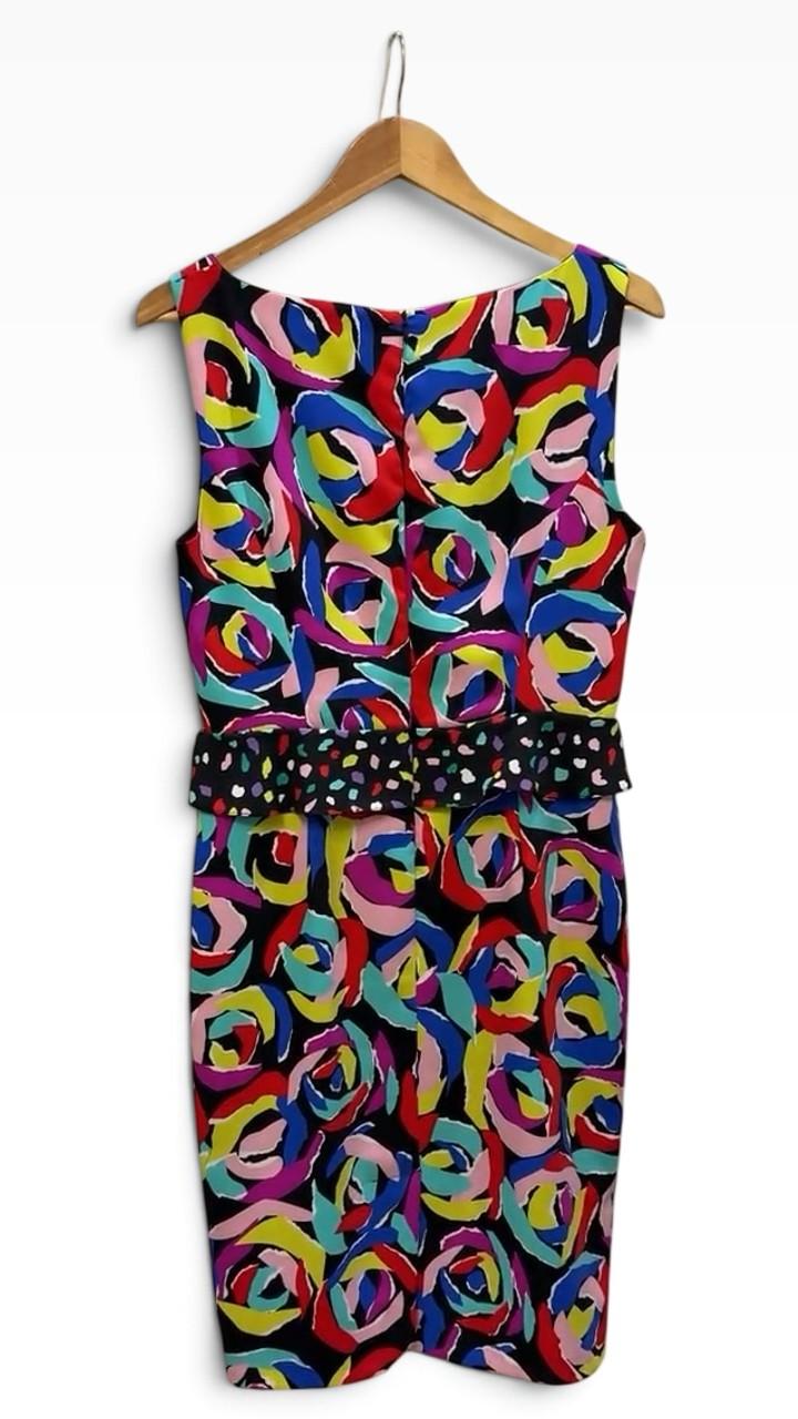 Boutique Moschino Multicolor Floral Dress thumbnail 3