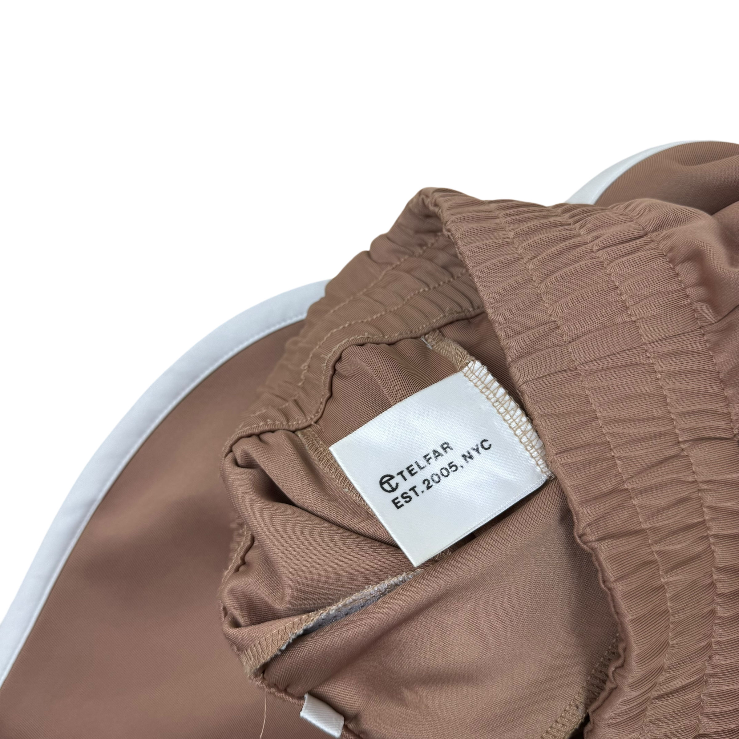 Telfar FW21 Liberia Thigh-hole Track Pants Sand (Size S Womens) thumbnail 8