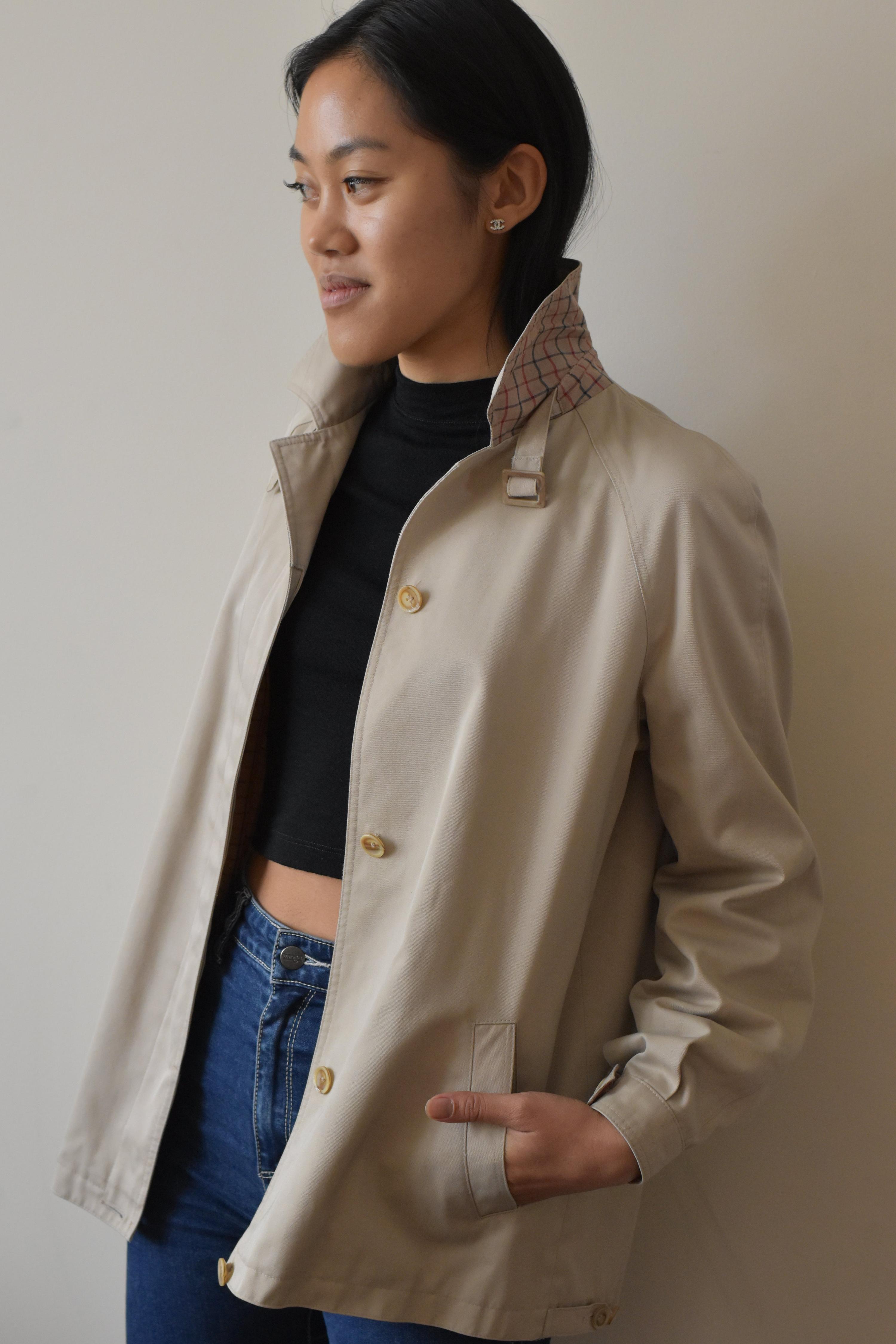 Vintage Dannimac Beige Light Jacket XS/S thumbnail 3