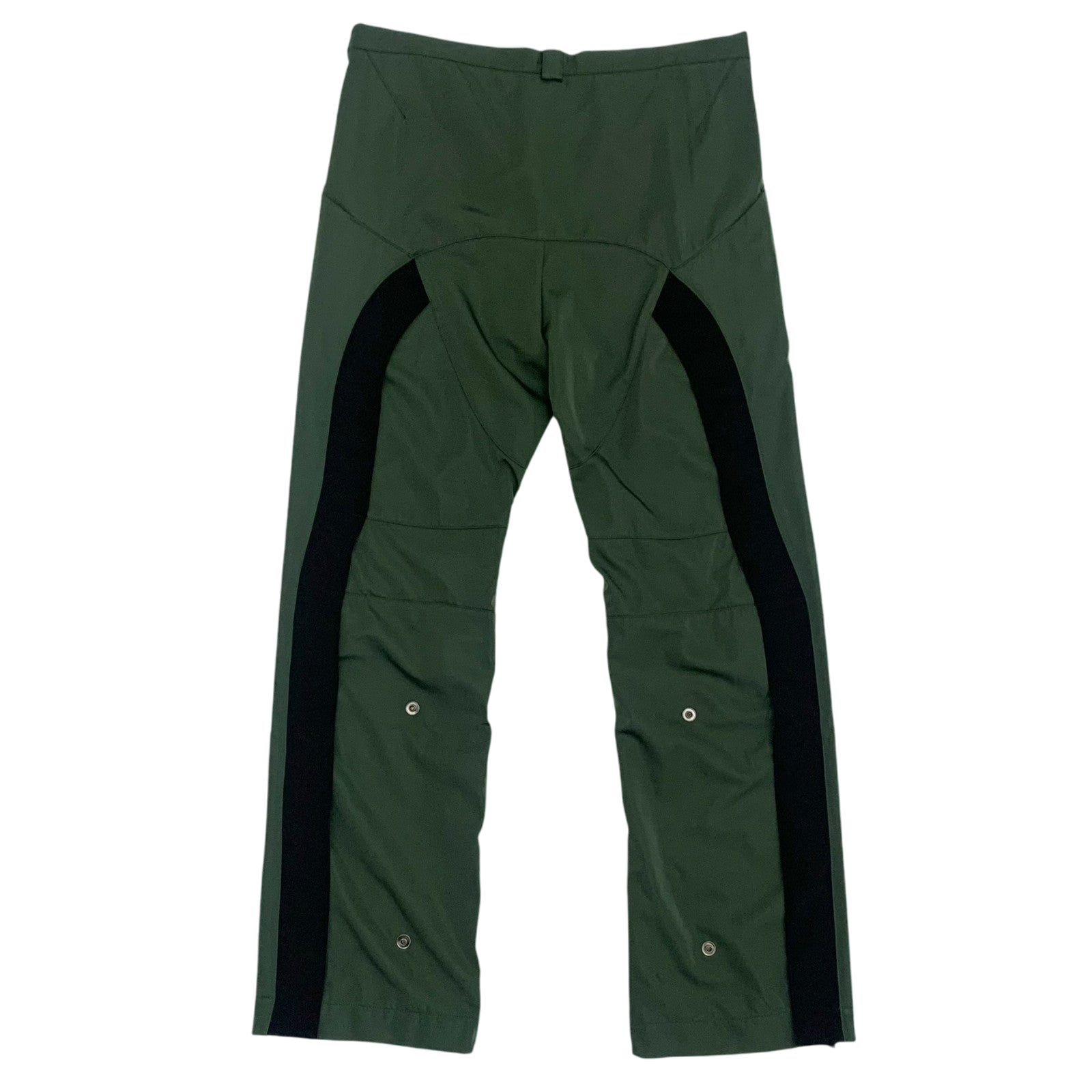 Kiko Kostadinov AW18 Gaetan Striped Trousers Green / Black (Size M) thumbnail 3