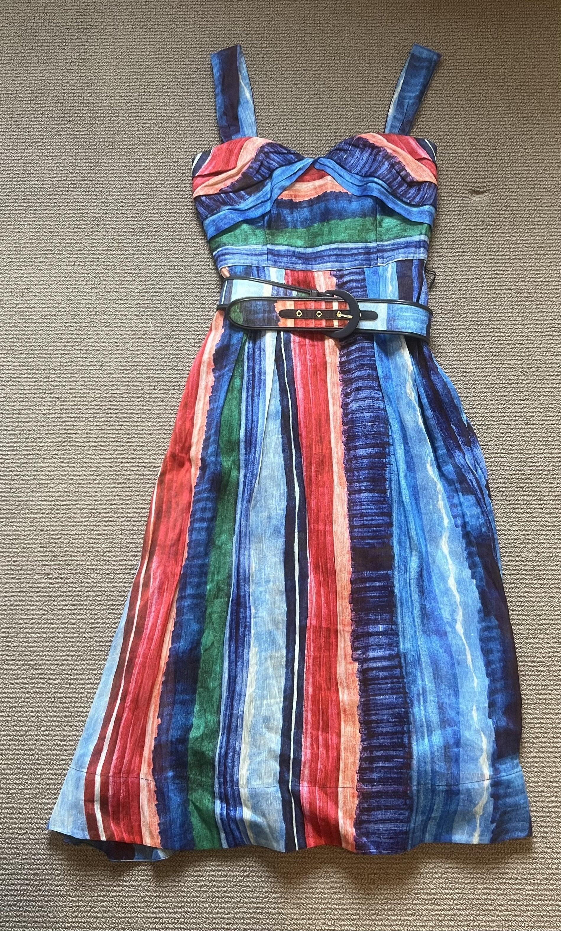 Rebecca Vallance Colourful Dress 8