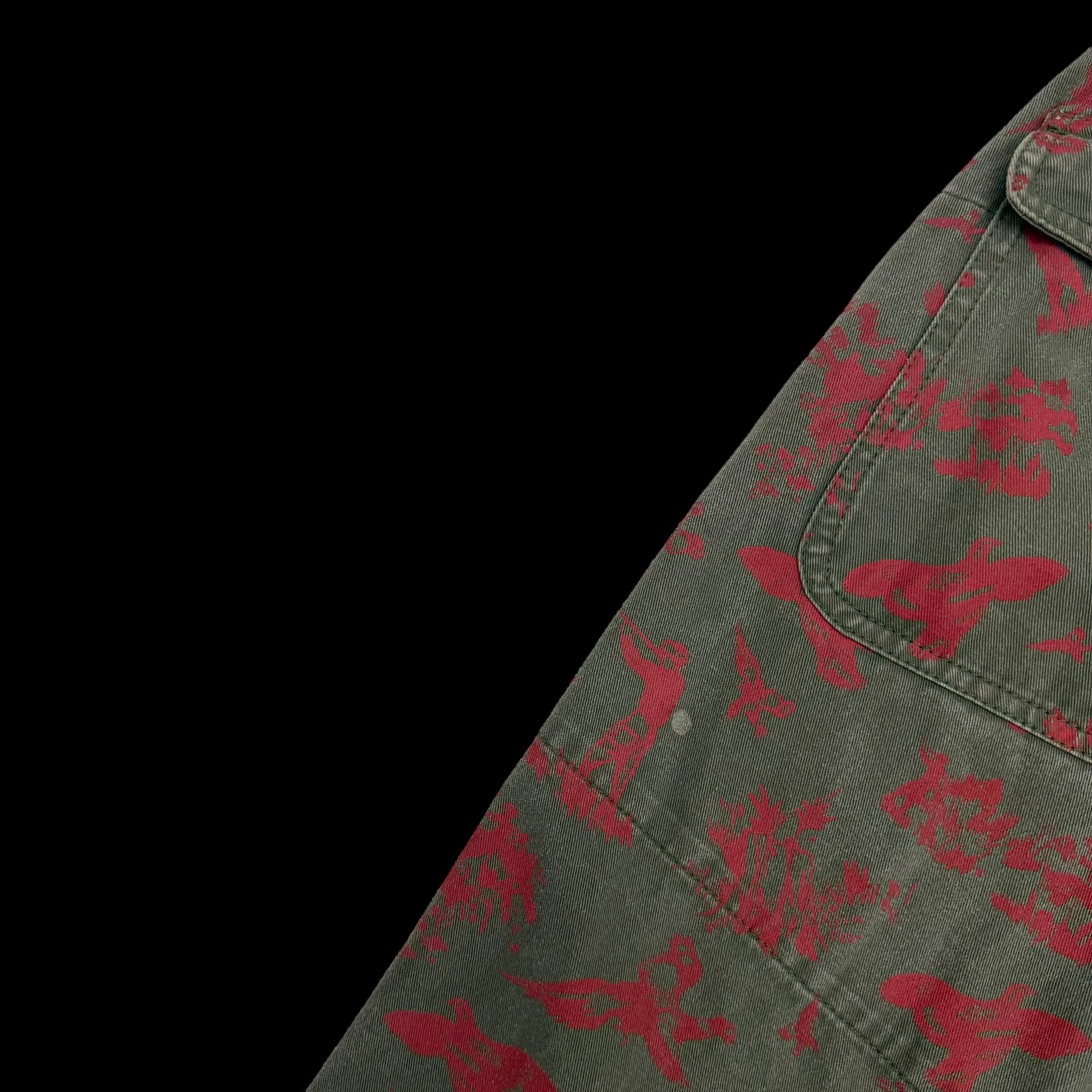 South2 West8 Fatigue Pants Green / Red (Size L) thumbnail 5