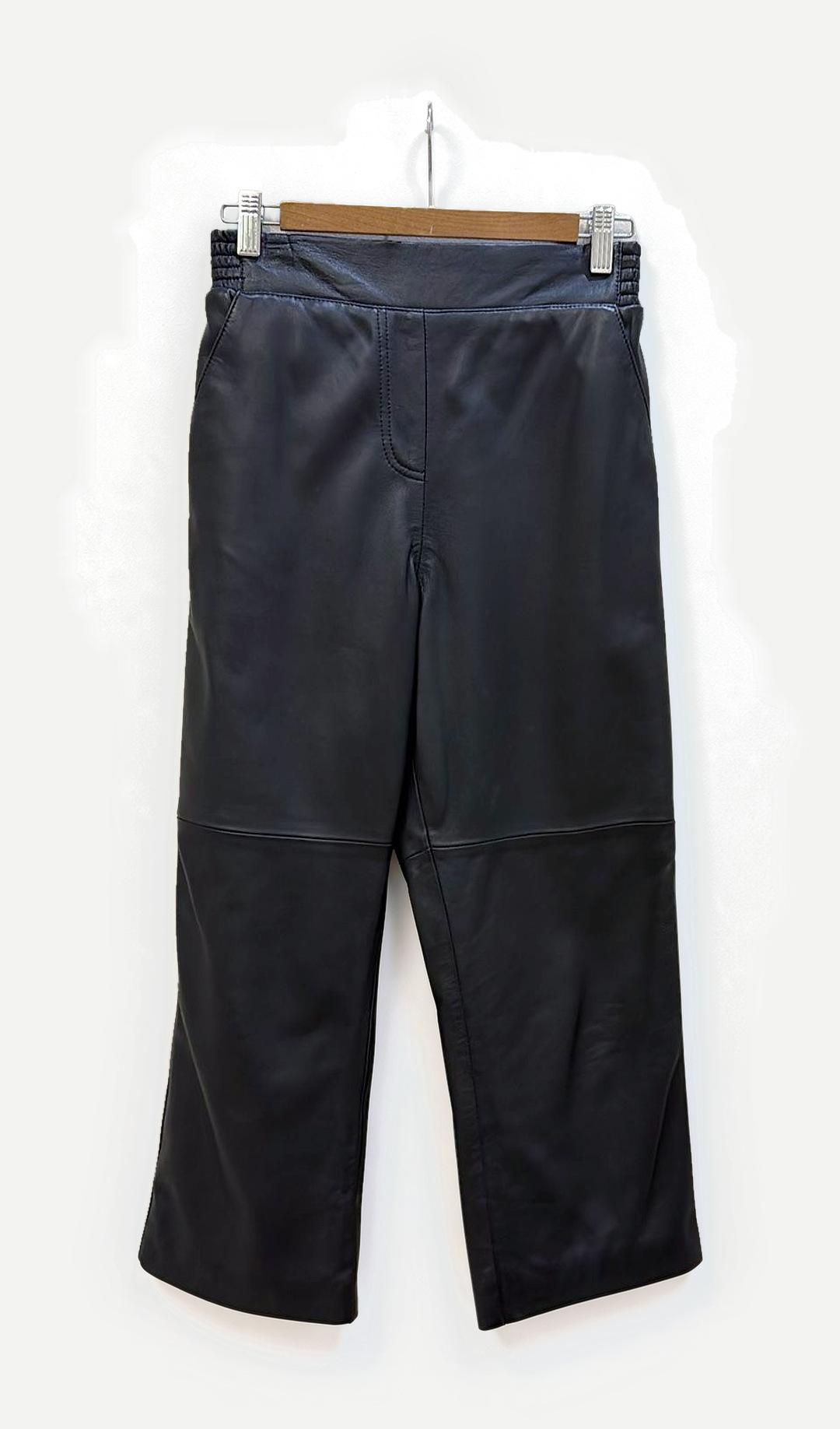 Black Leather Pants