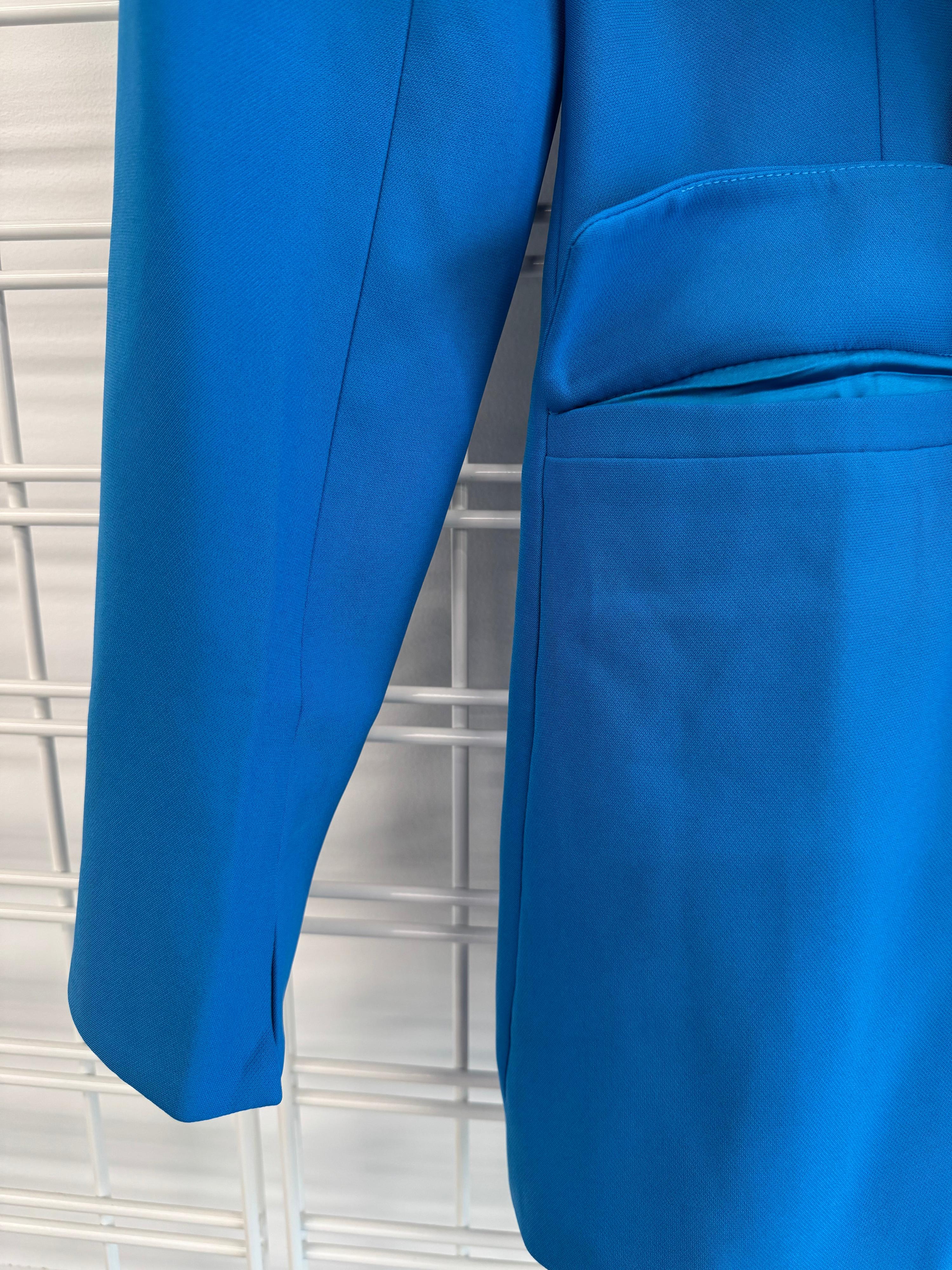 Bianca and Bridgett Blue Blazer - size 6 thumbnail 4