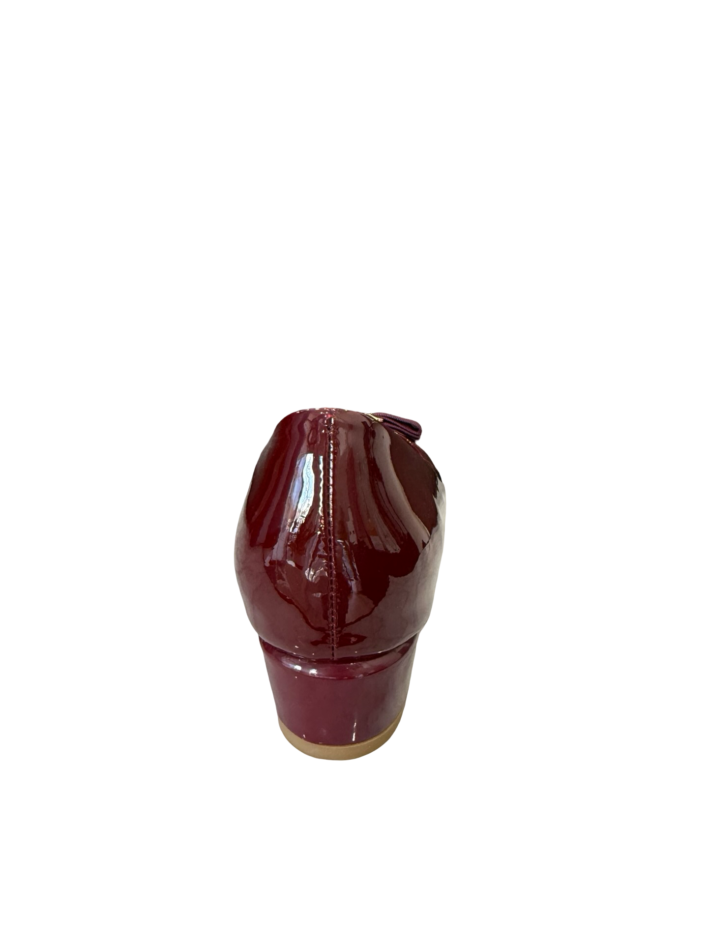 Ferragamo Maroon Patent Pump 40 WDB thumbnail 4