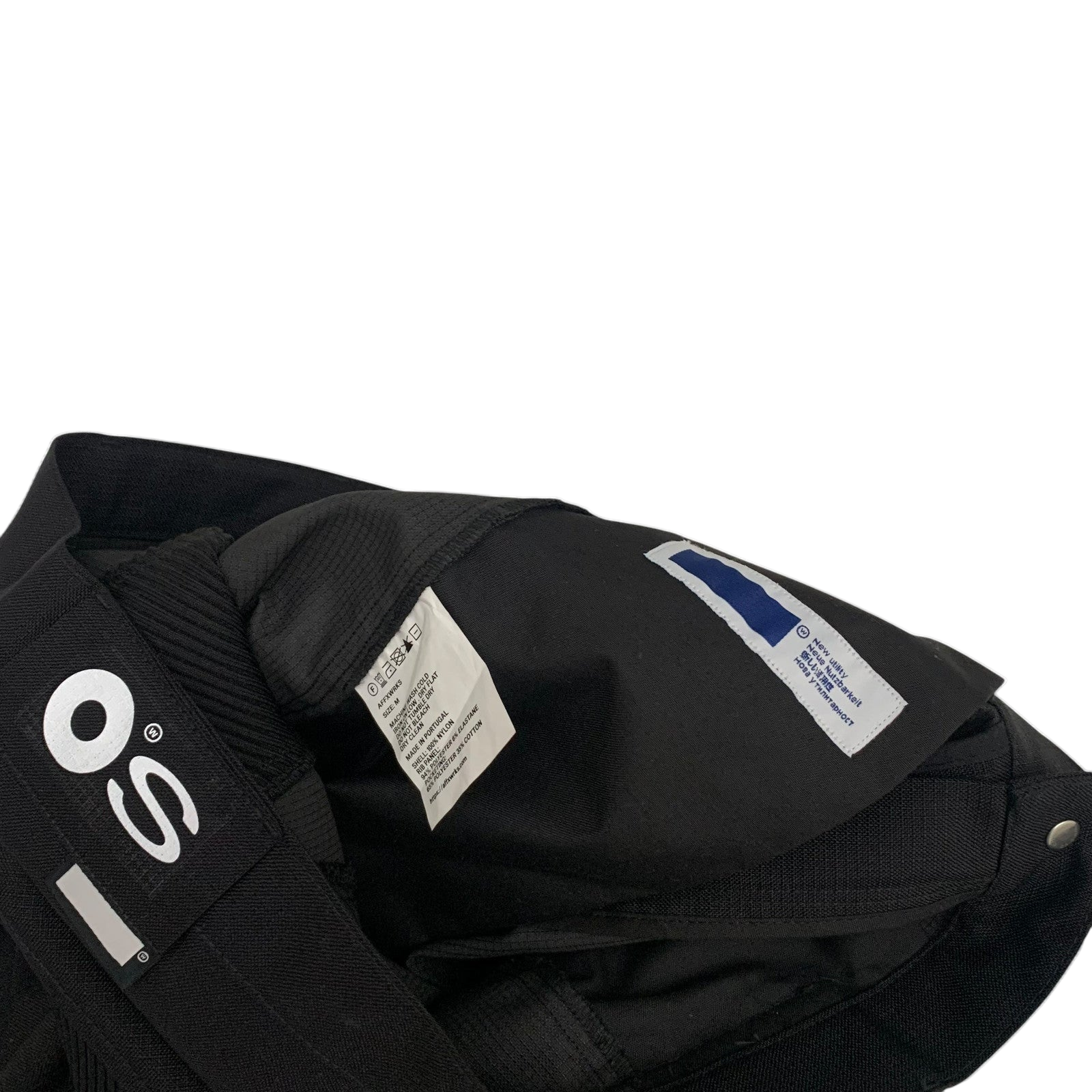 AFFXWRKS SS22 by Kiko Kostadinov Onsite Technical Pants ‘Deep Black’ (W34) thumbnail 4