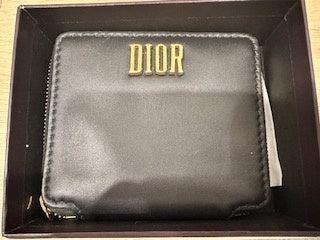 Dior Black Leather Purse