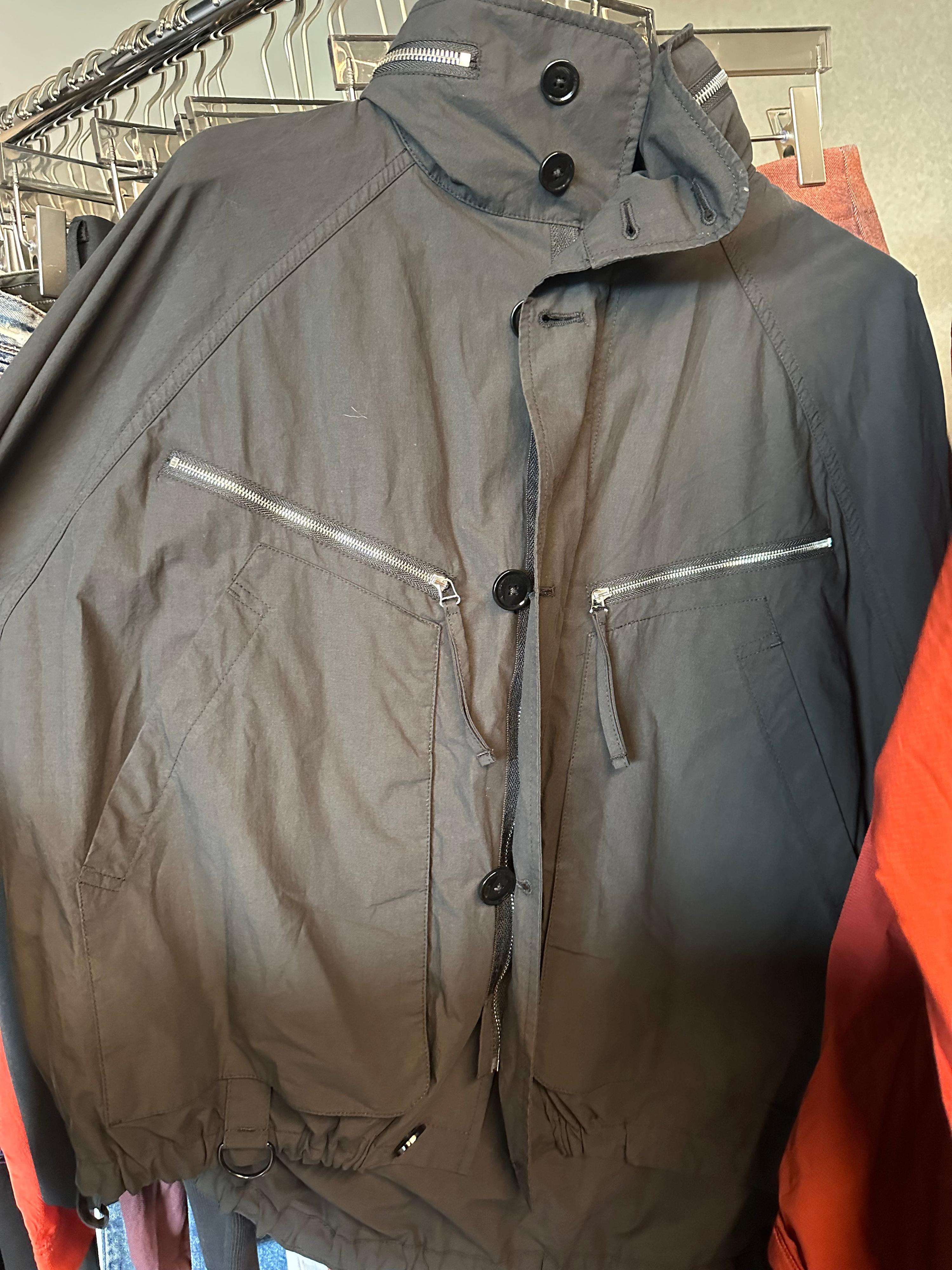 Lemaire Parachute Jacket Black (Size 50/L)