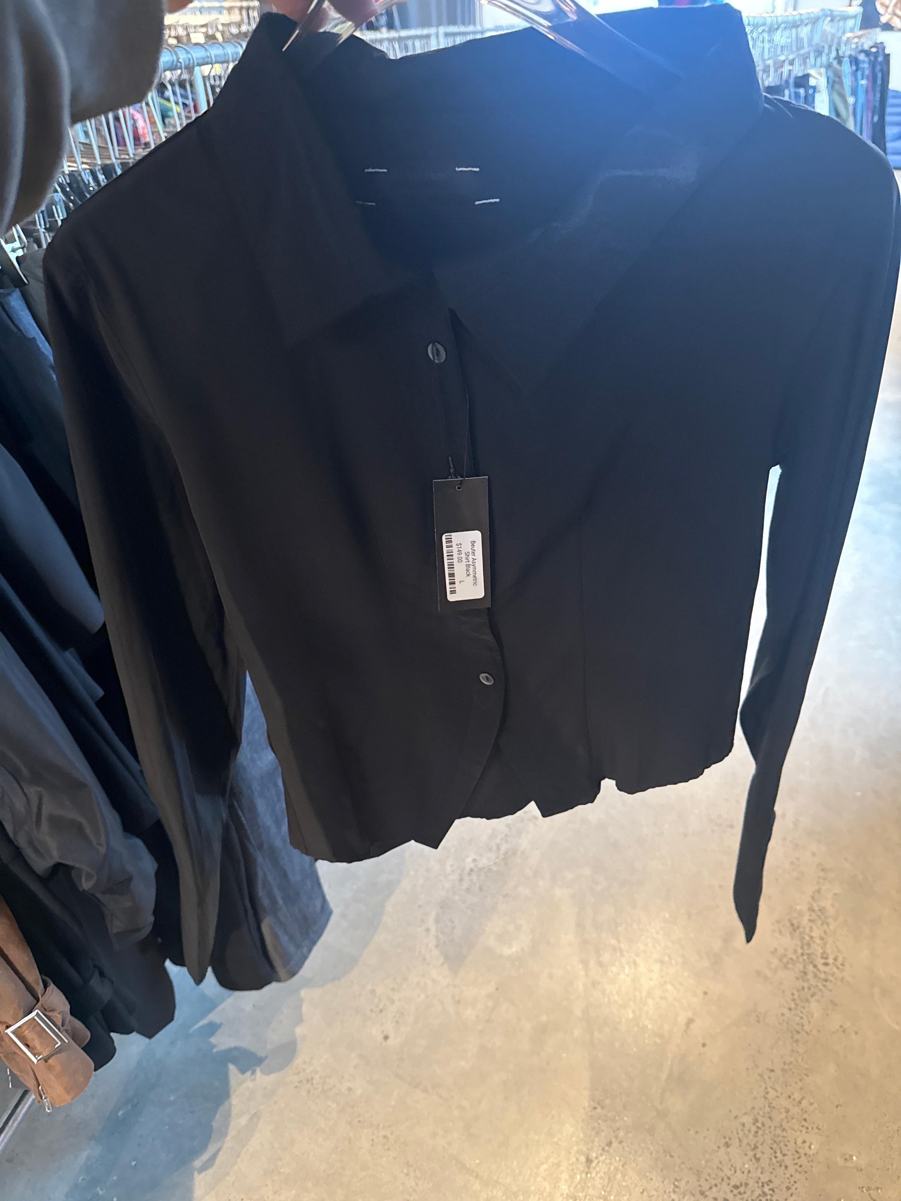 Beuter Asymmetric Shirt Black - L