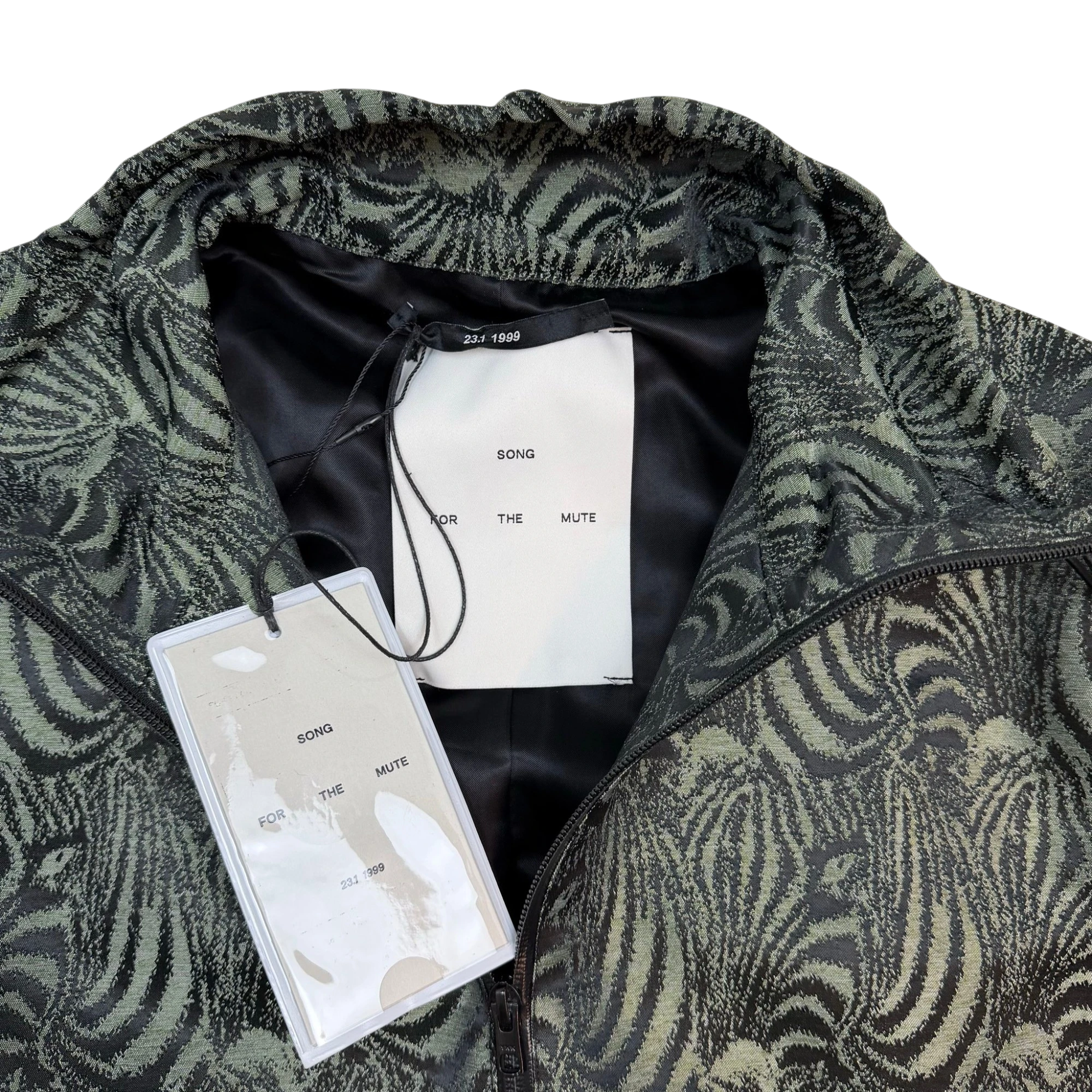 Song For The Mute 23.1 Jacquard Jacket Green (Fits L-XL) thumbnail 2