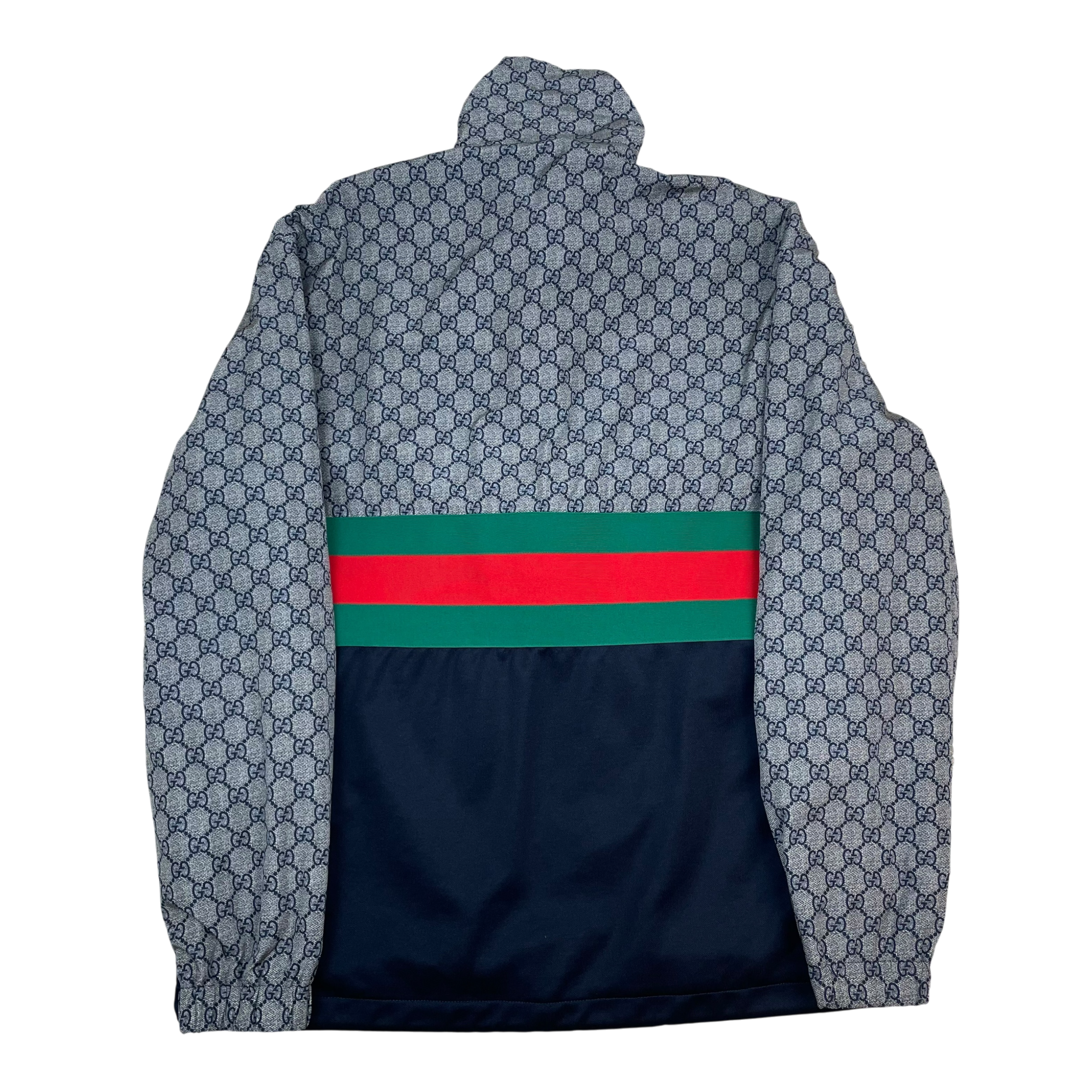 Gucci GG Monogram Nylon Wind Breaker Beige/Black (Size M) thumbnail 4
