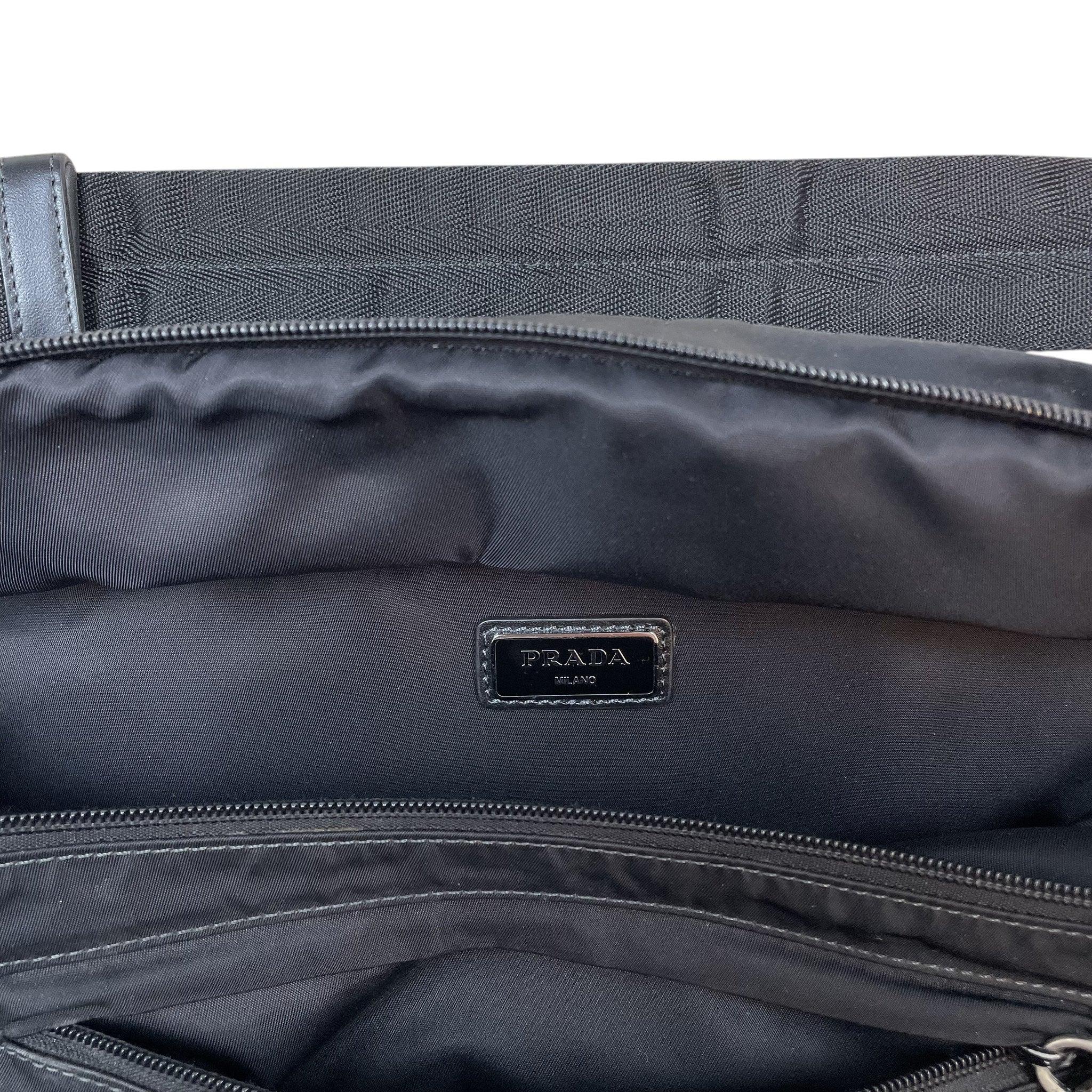 Prada SS18 018 Nylon Belt Bag Black thumbnail 4